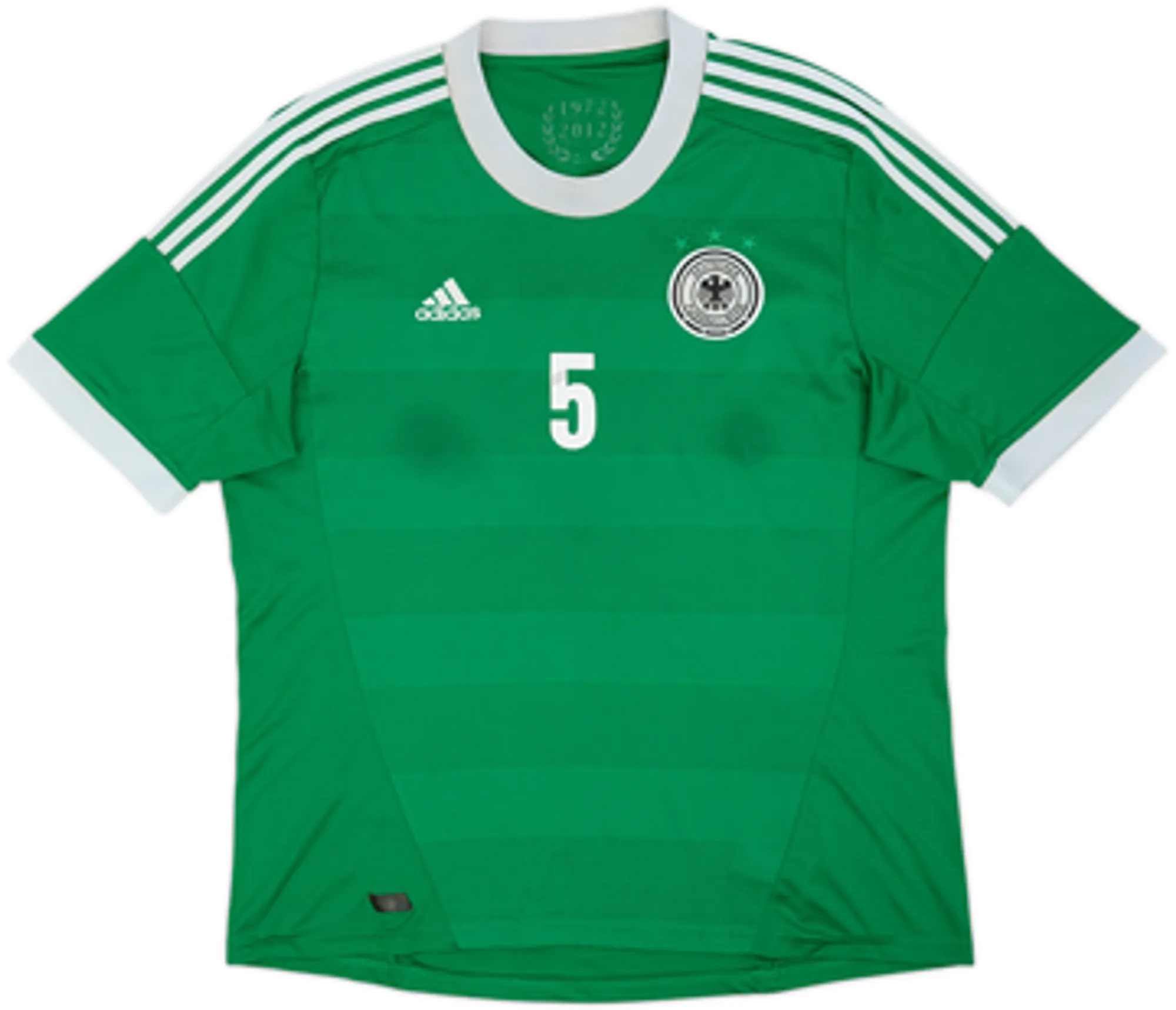 2012-13 Germany Away Shirt Hummels #5 - 5/10 - (XXL)