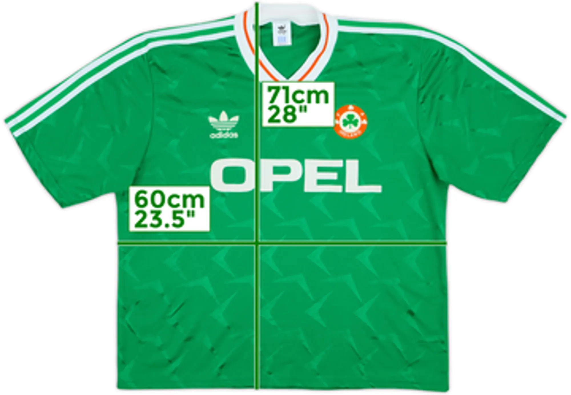 1990-92 Ireland Home Shirt - 10/10 - (L/XL)