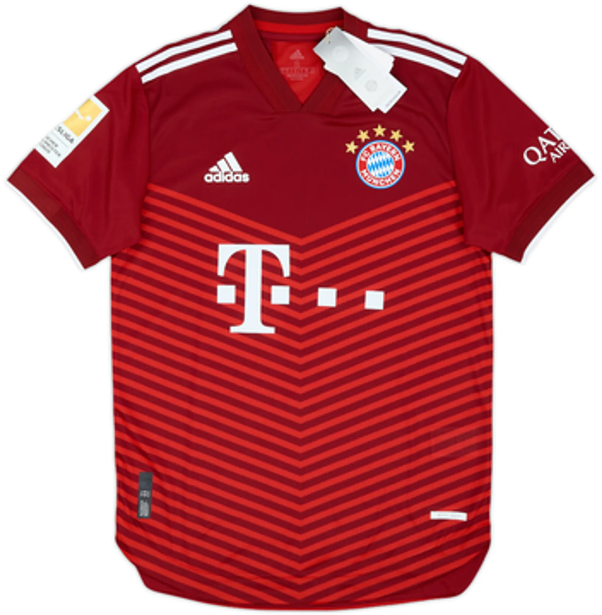 2021-22 Bayern Munich Authentic Home Shirt Davies #19 (S)