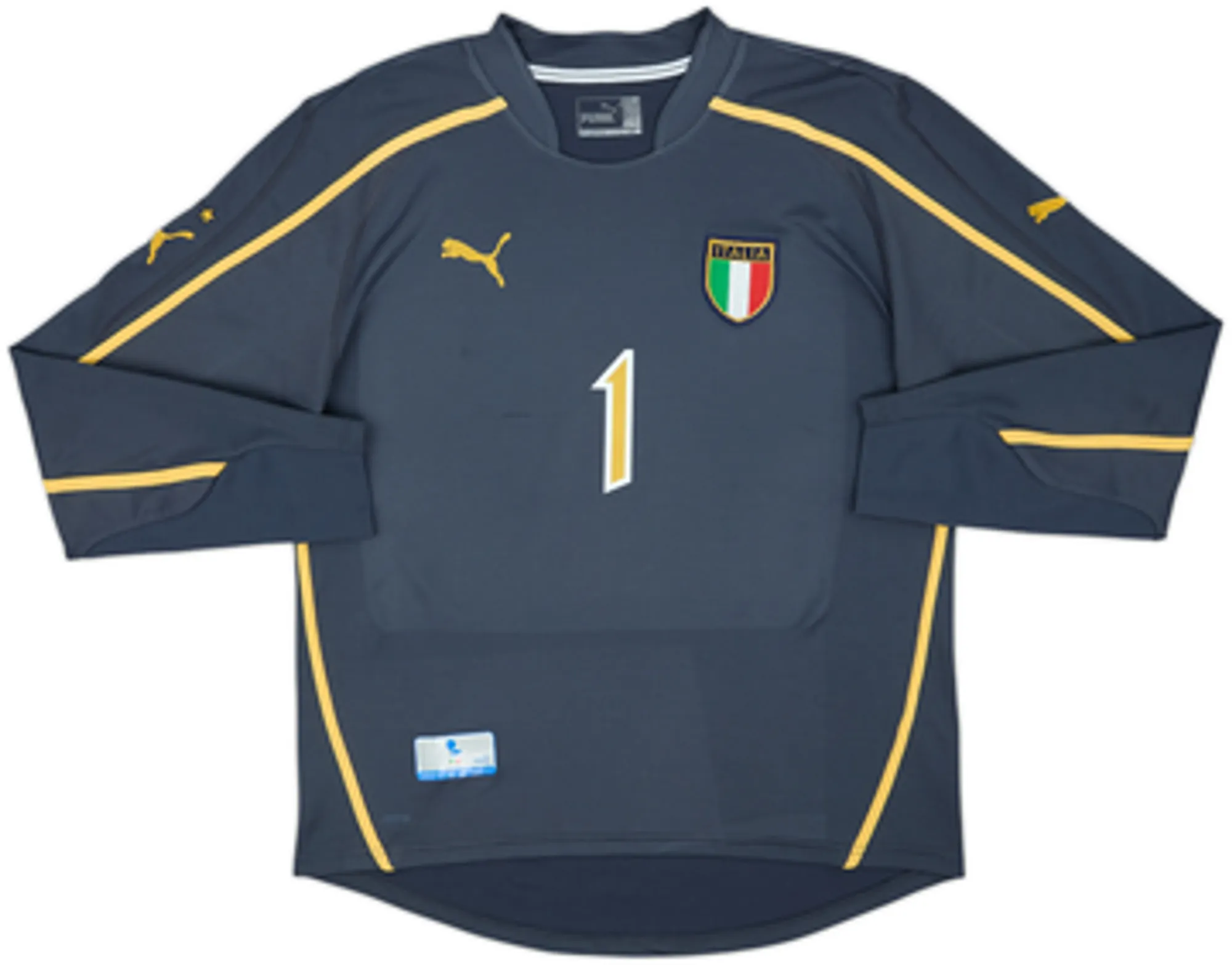 2003-04 Italy GK Shirt Buffon #1 - 6/10 - (L)