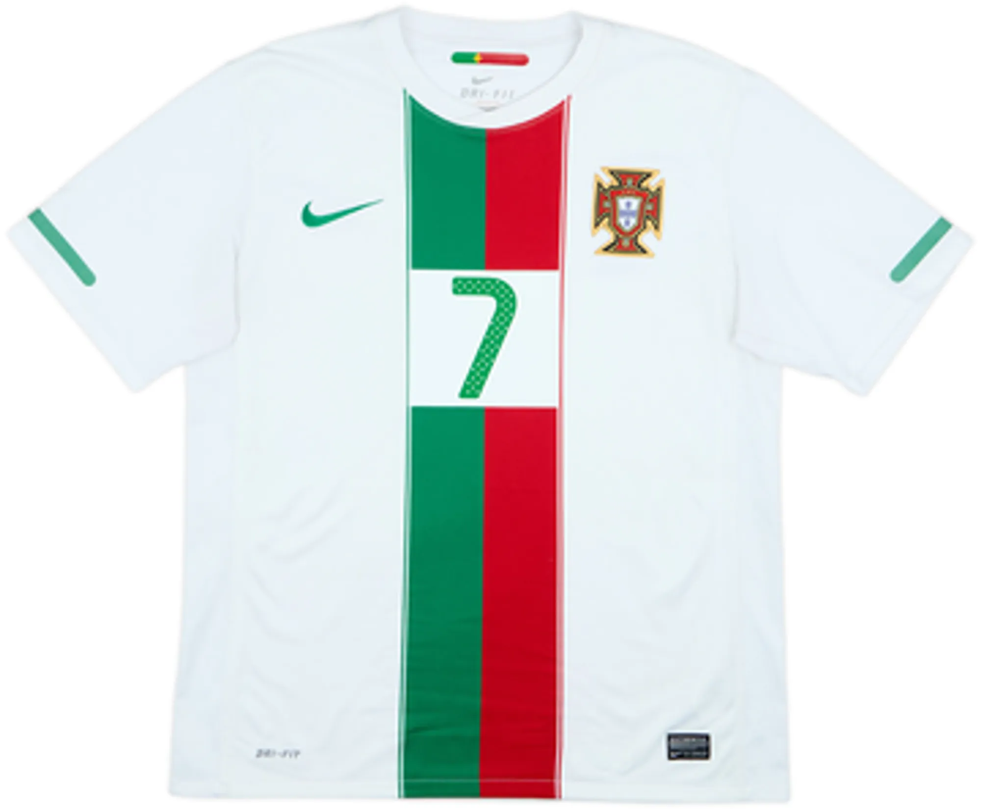 2010-11 Portugal Away Shirt Ronaldo #7 - 6/10 - (M)