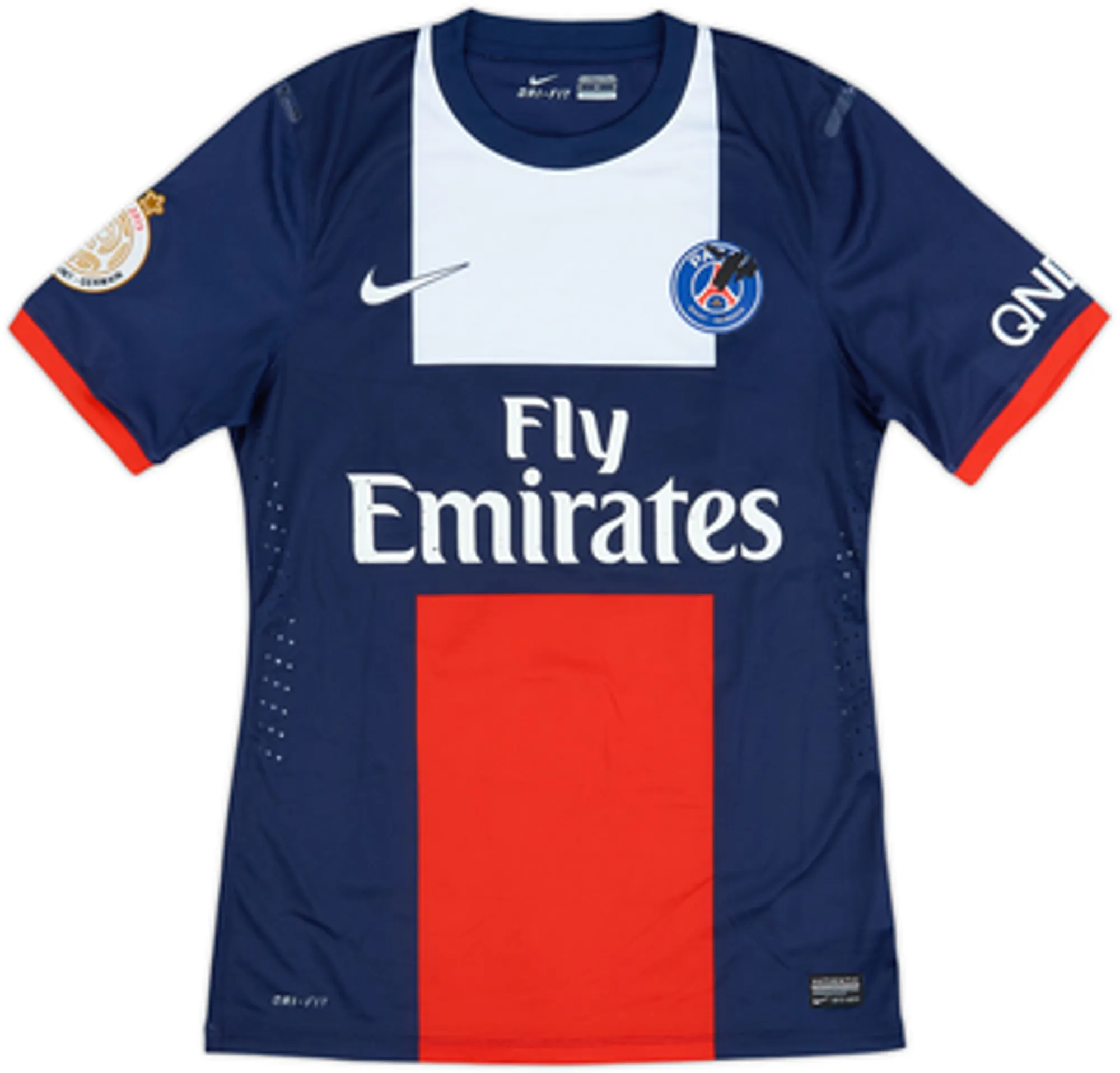 2013-14 Paris Saint-Germain Player Issue Home Shirt Ibrahimovic #10 - 4/10 - (M)
