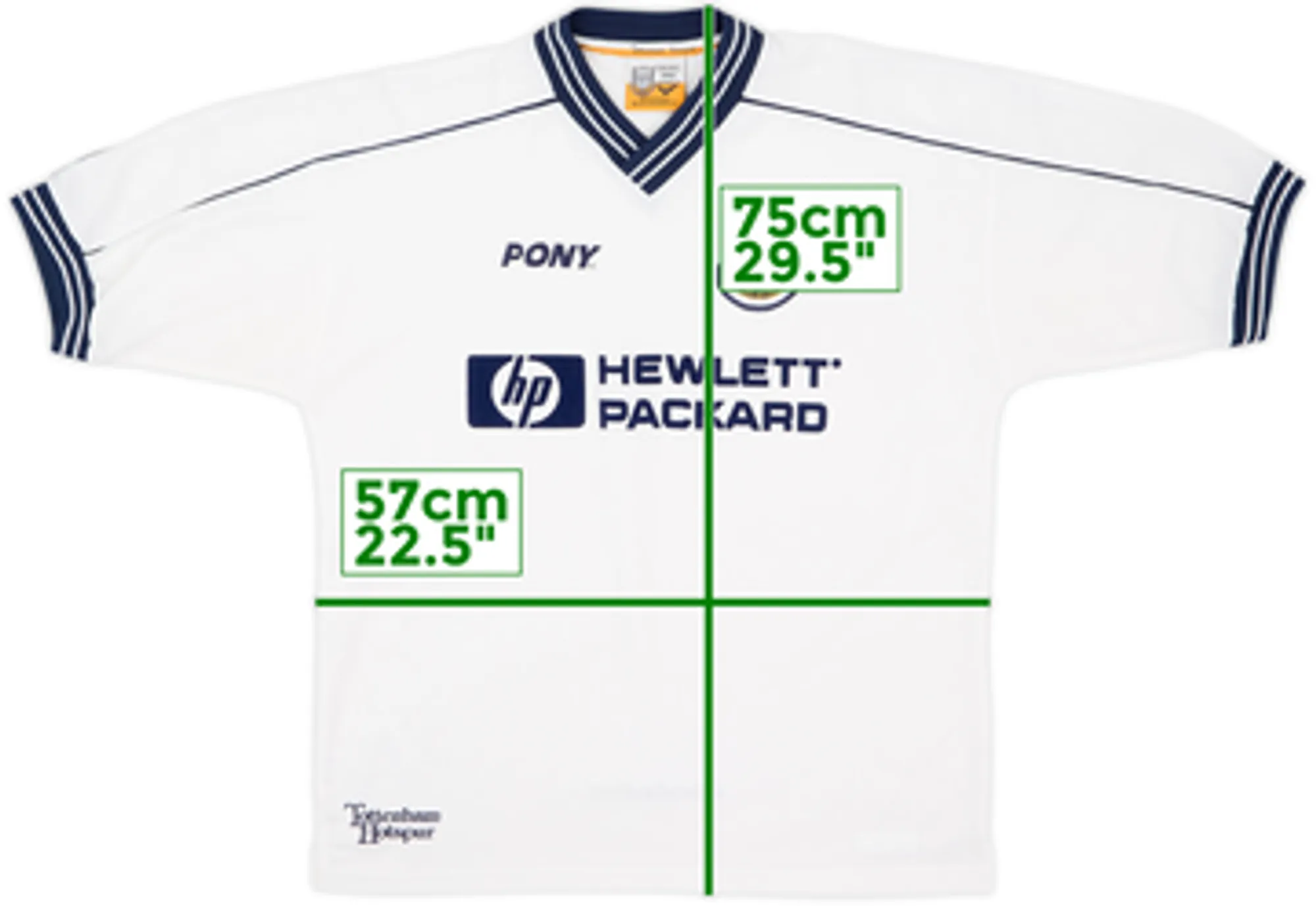 1997-99 Tottenham Home Shirt - 10/10 - (L)