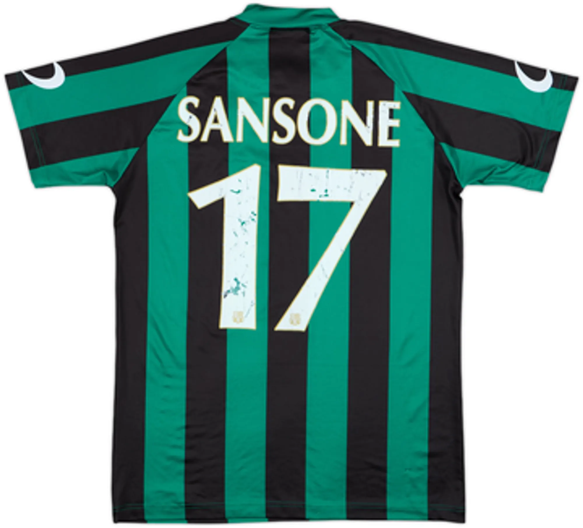 2013-14 Sassuolo Home Shirt Sansone #17 - 4/10 - (M)