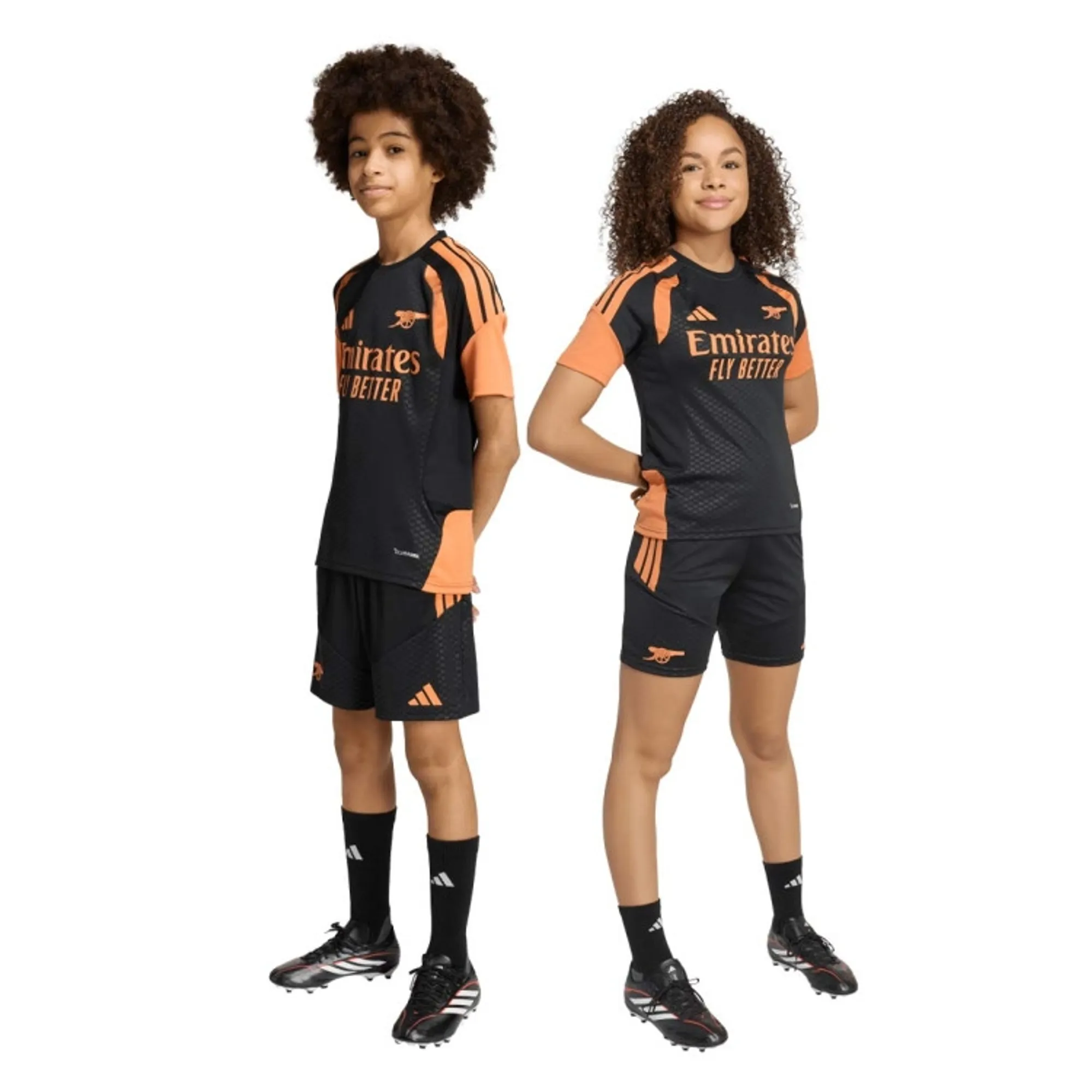Arsenal adidas Training Shorts - Black - Kids