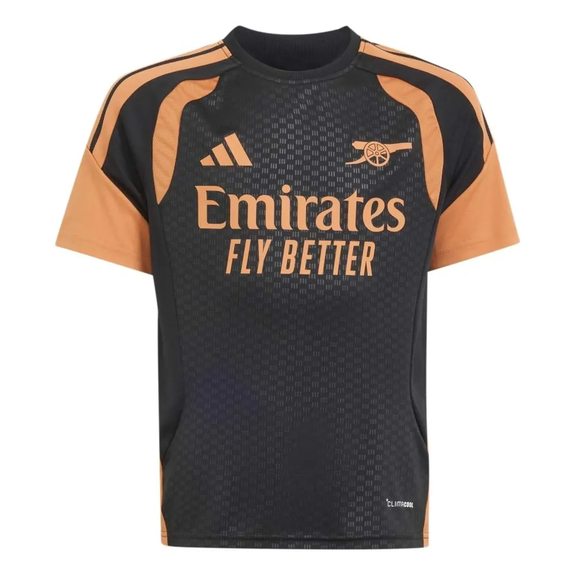 Arsenal adidas Training Jersey - Black - Kids