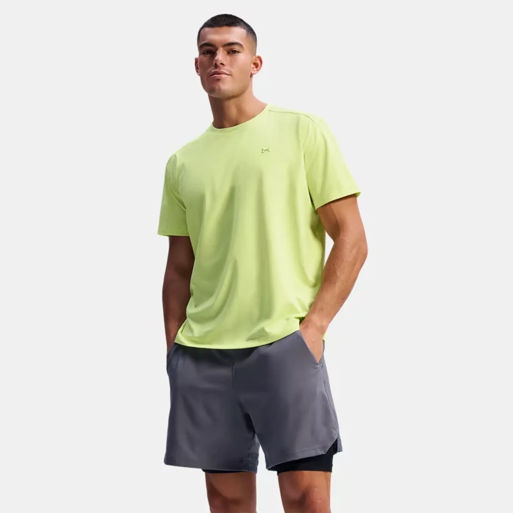 The Bouncy Tee Men's Short Sleeve Fade Green / Fade Green L