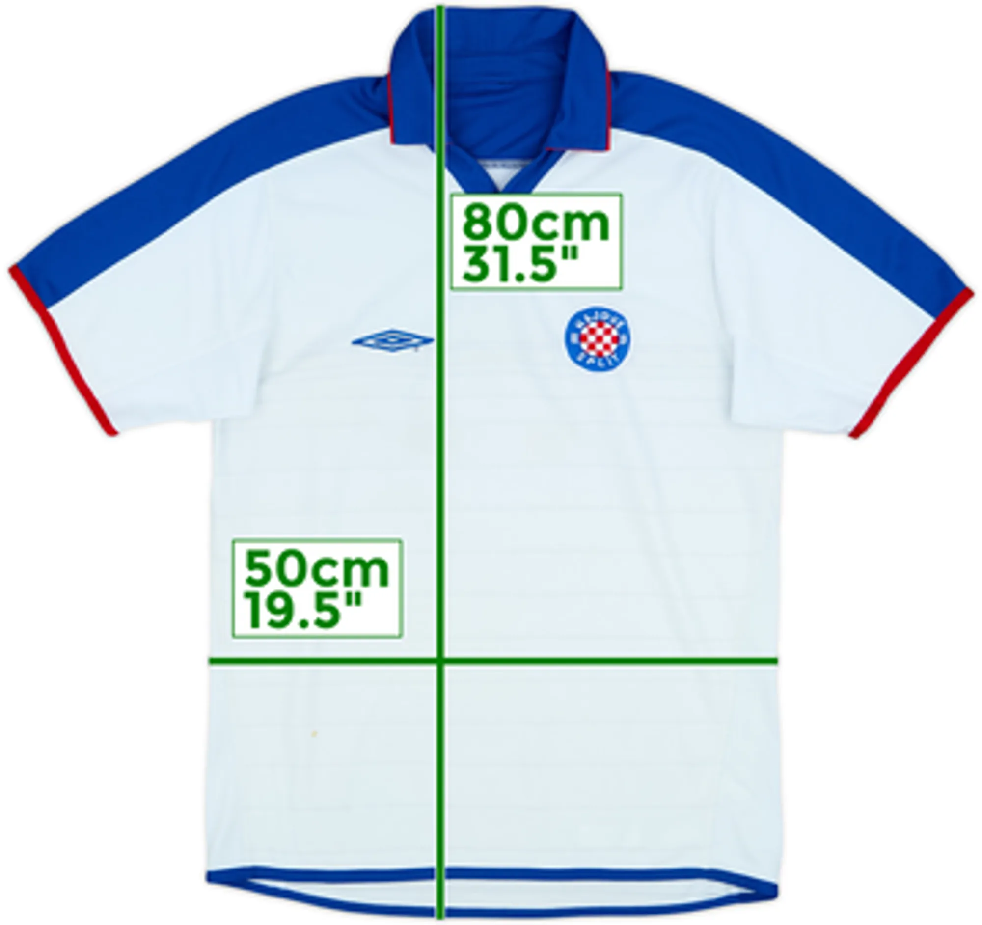 2004-06 Hajduk Split Home Shirt - 6/10 - (M)