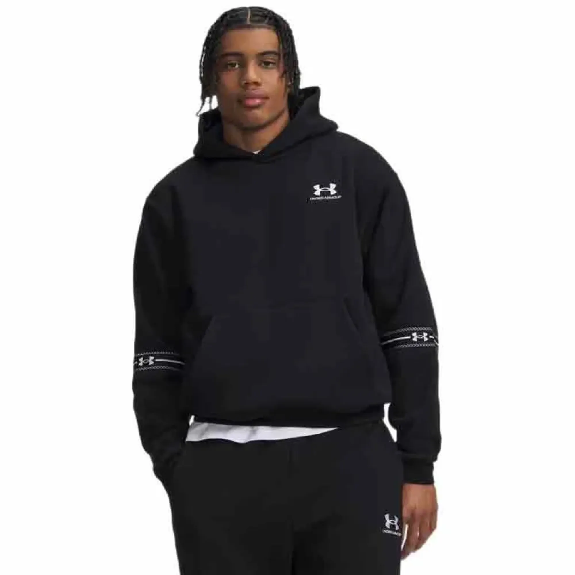 Under Armour Icon Fleece Taped Hoodie
