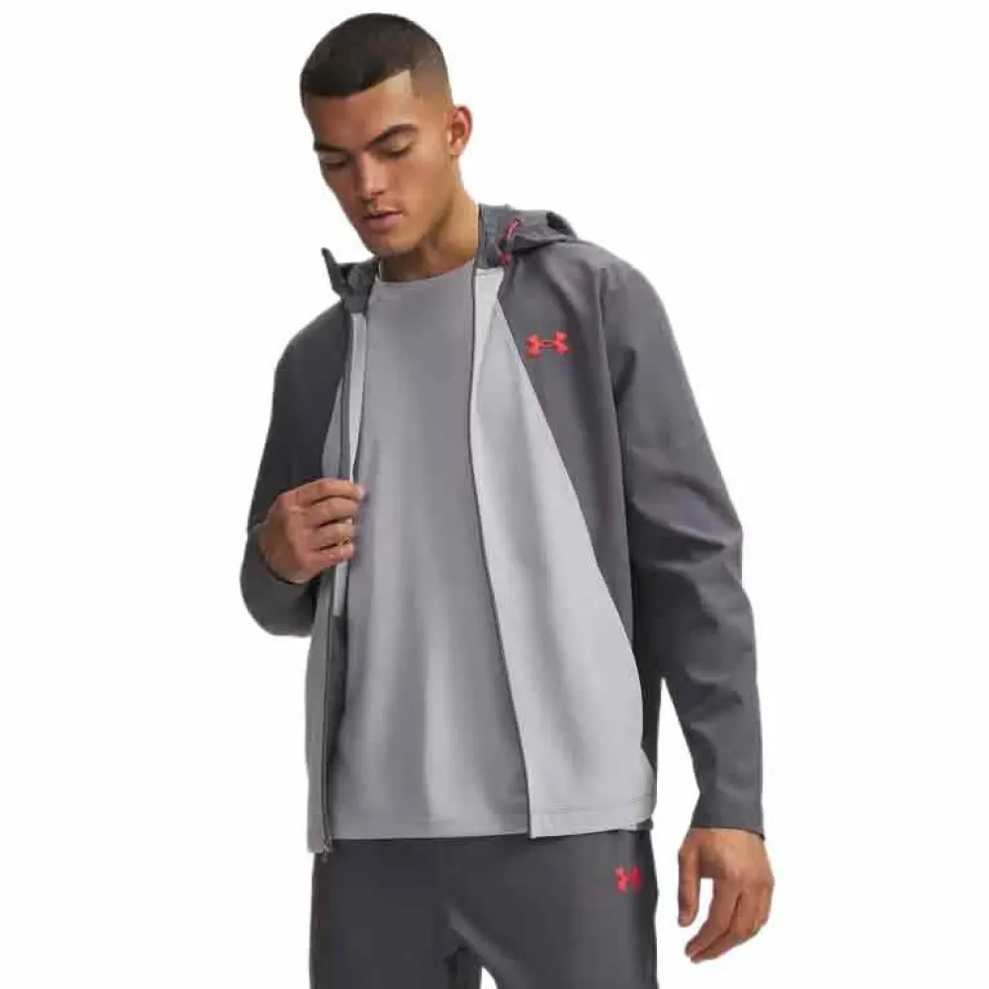 Under Armour Tech Utility Woven Full Zip Sweatshirt