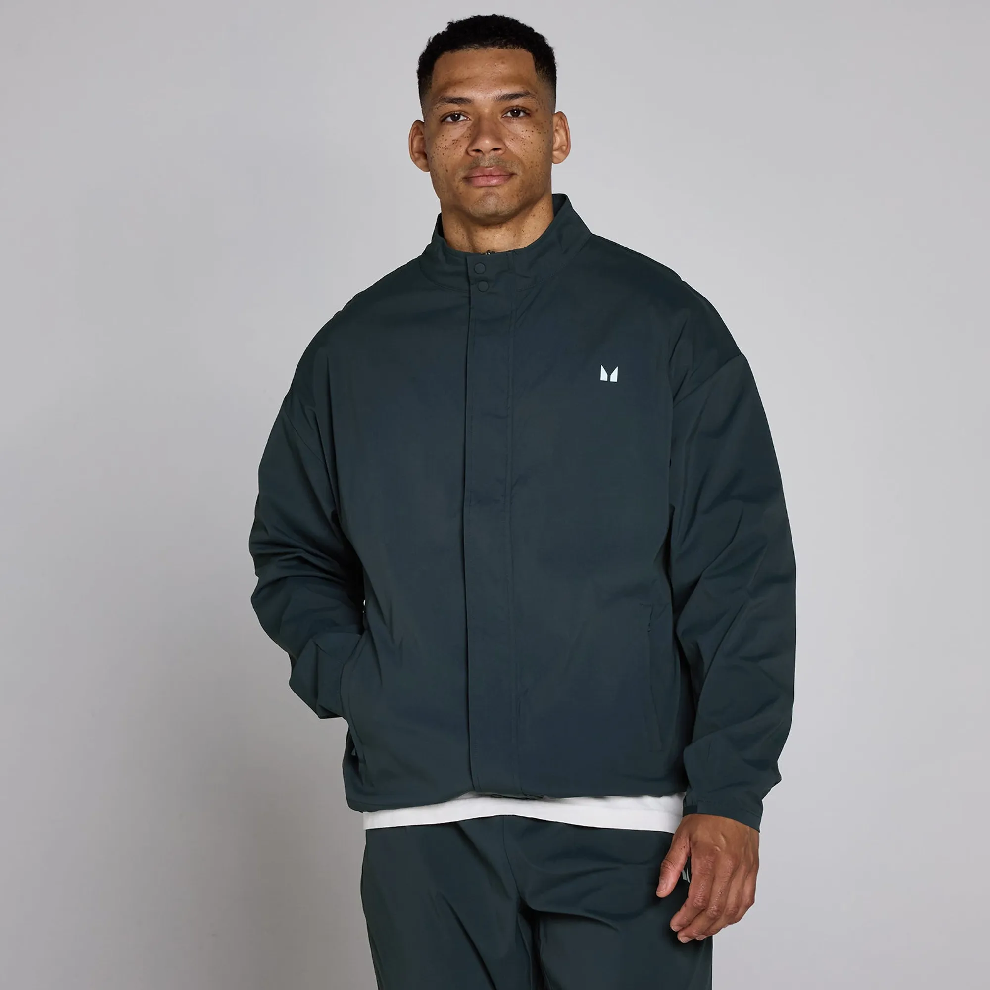 MP Men's Hybrid Nylon Jacket - Faded Blue - XS