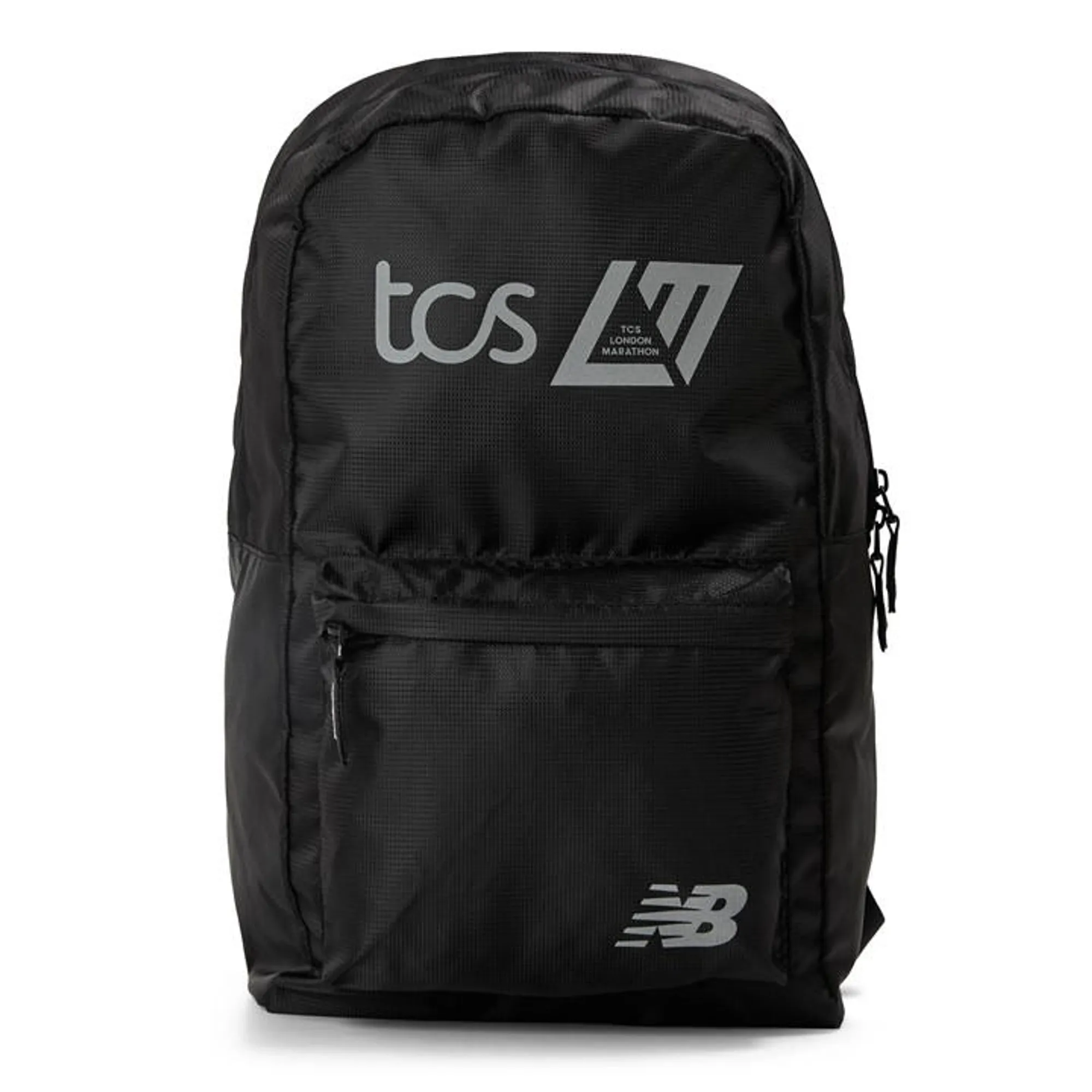 New Balance Unisex London Marathon Backpack in Black Polyester