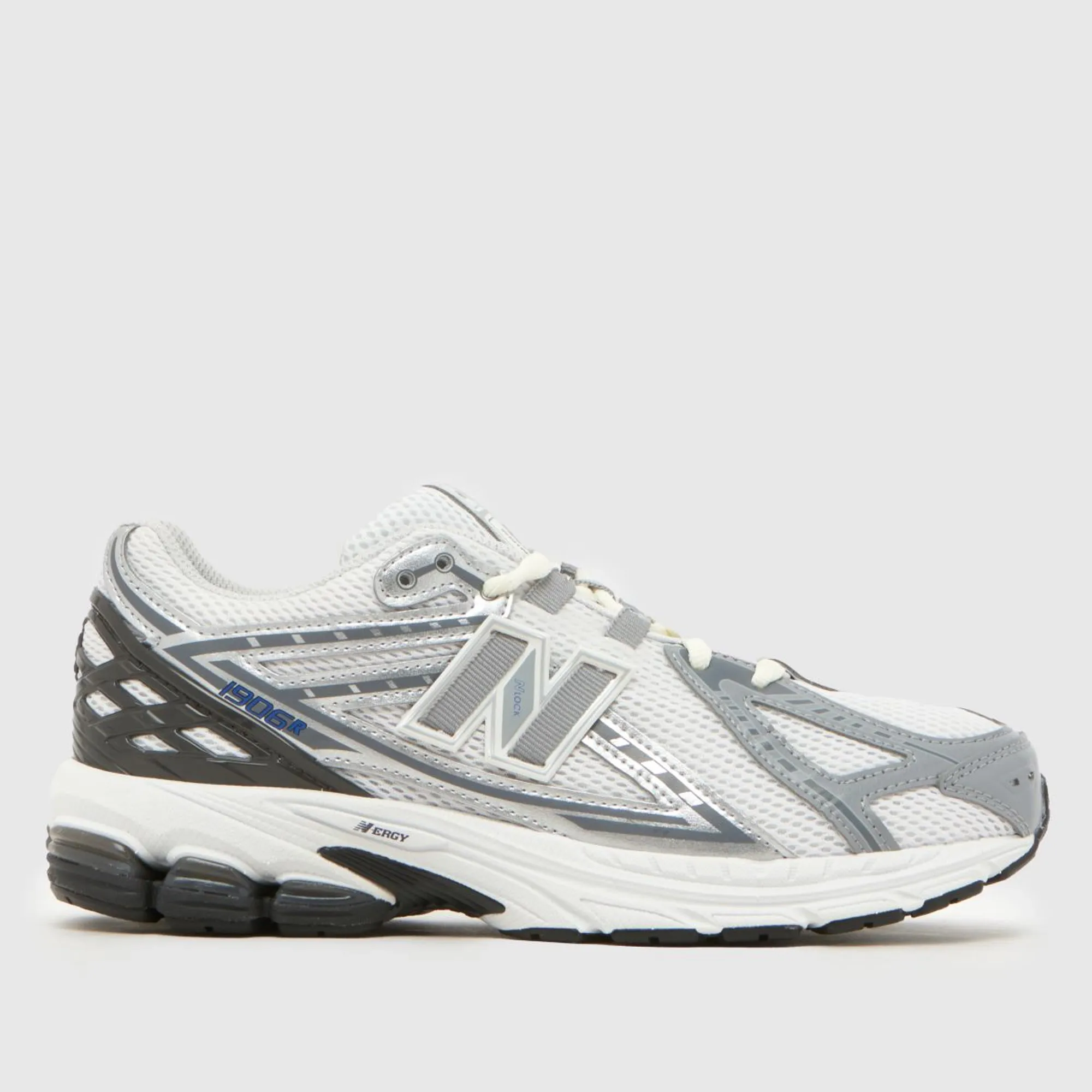 New Balance Kids 1906 Lace in Grey Synthetic