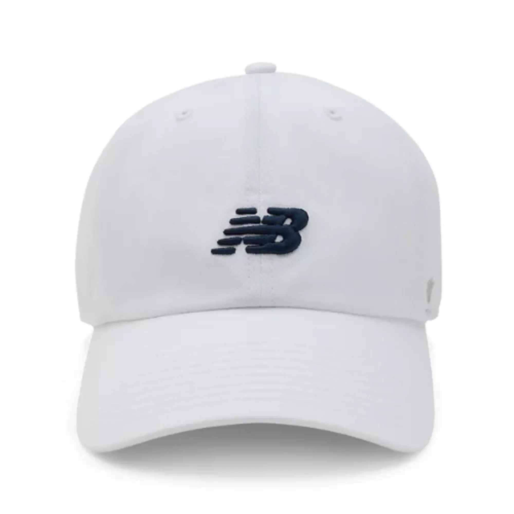 New Balance Unisex '47 Clean Up Hat in White Cotton Twill