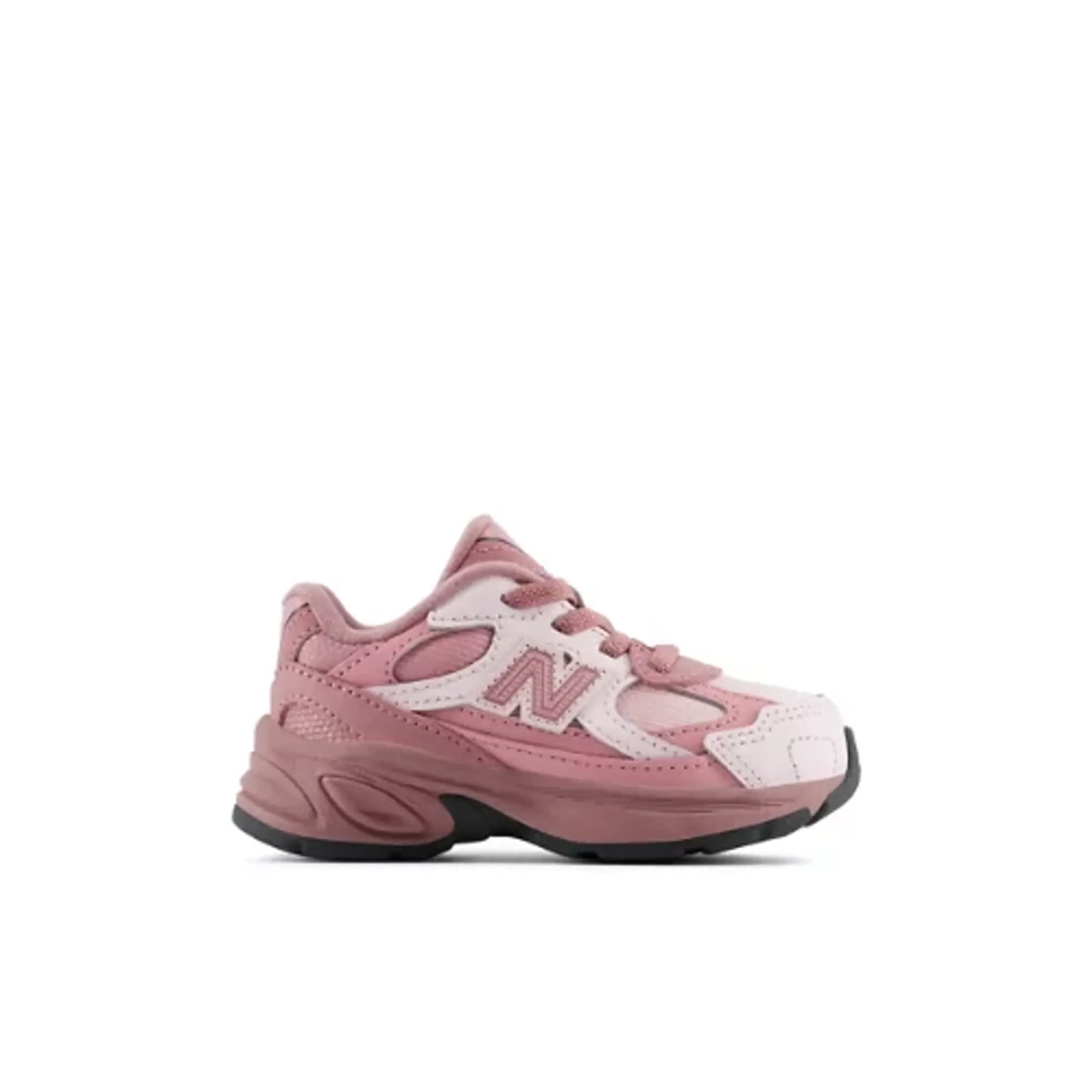 New Balance Infants Abzorb 2010 Bungee in Pink Suede/Mesh