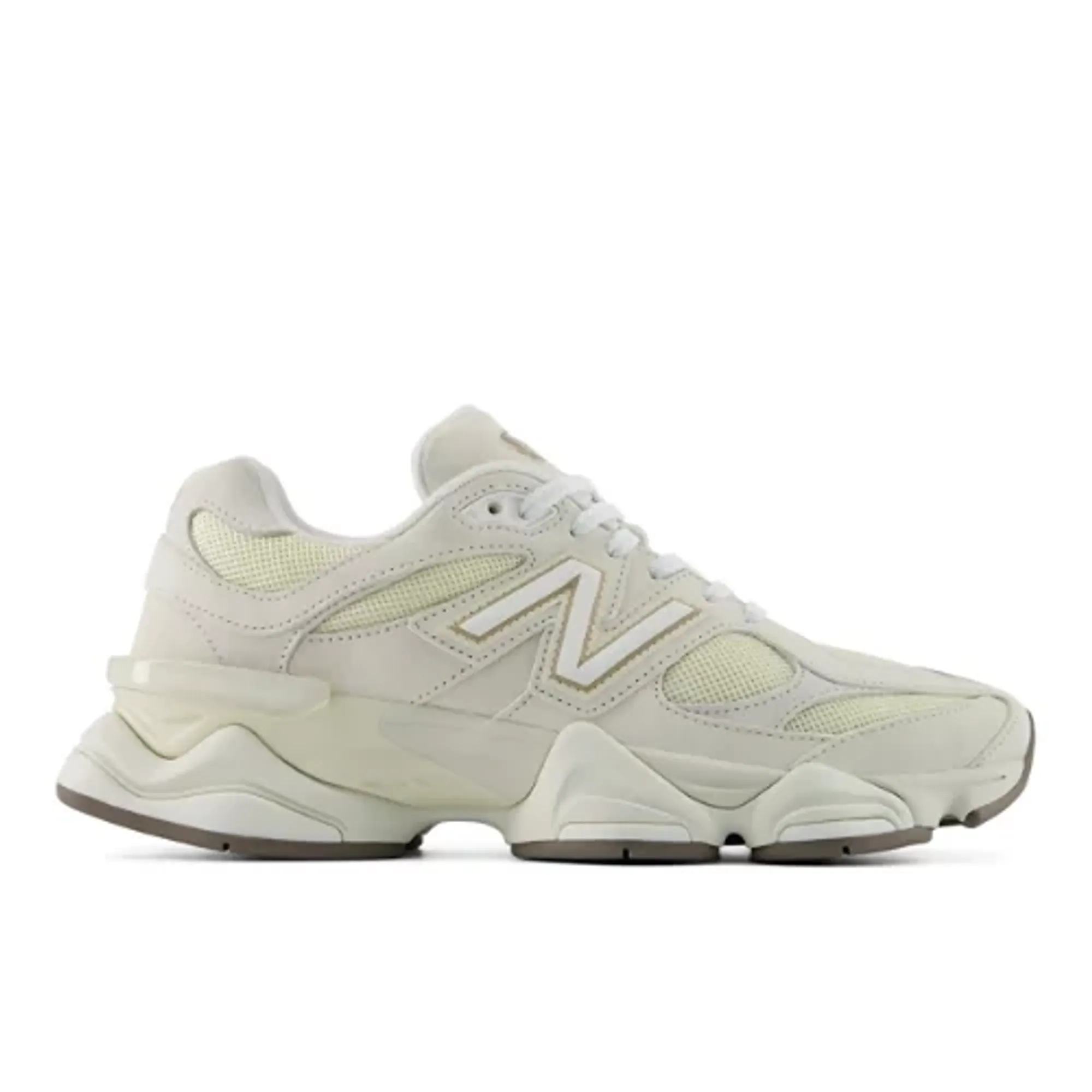 New Balance Unisex 9060 in Grey/White Suede/Mesh