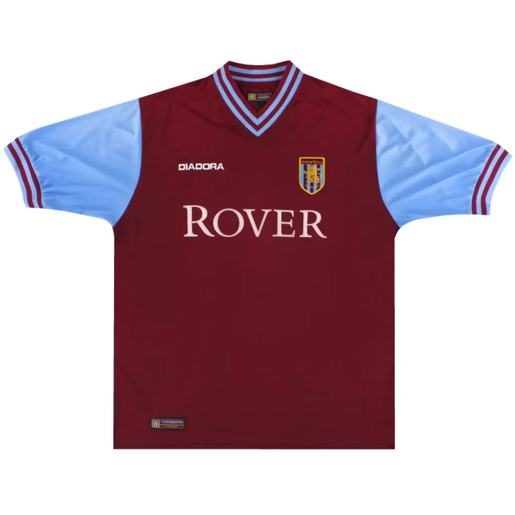 2002-03 Aston Villa Diadora Home Shirt XL - Aston Villa / Excellent 