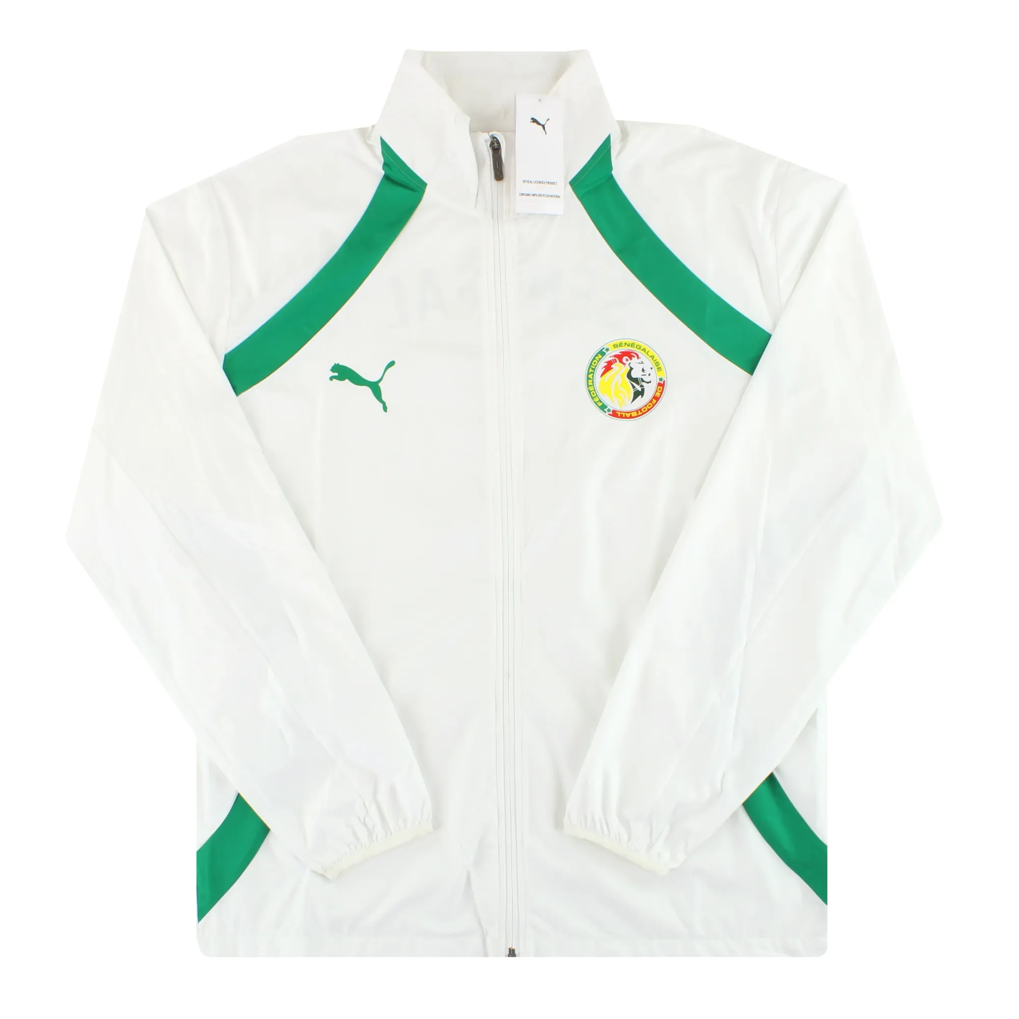 2024-25 Senegal Puma Pre-Match Woven Jacket *w/tags* - African / w/tags