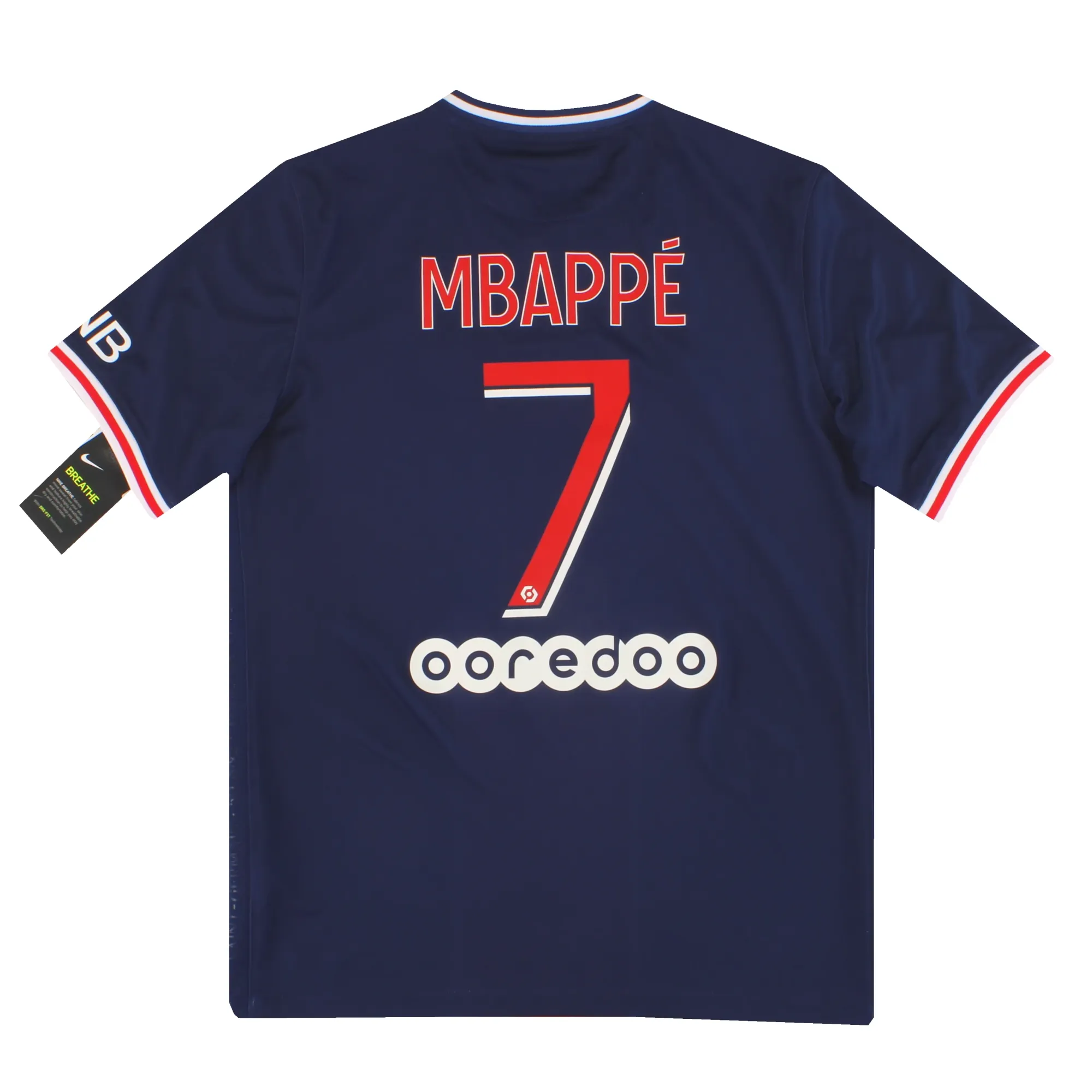 2020-21 Paris Saint-Germain Nike Home Shirt MBappe #7 *w/tags* M - Paris Saint-Germain / w/tags