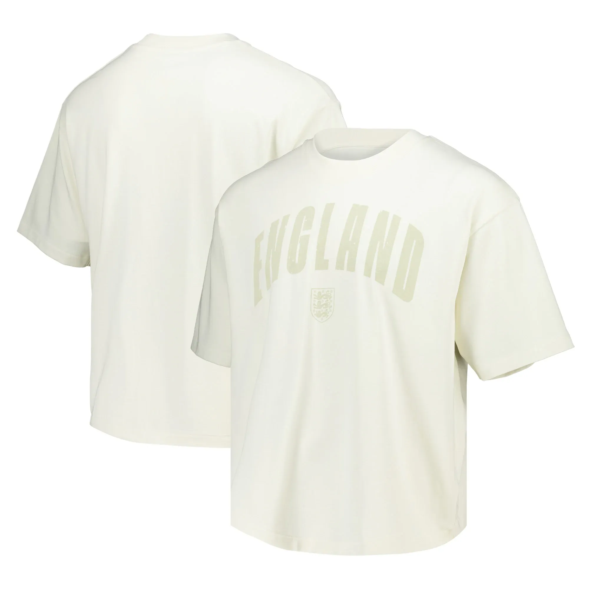 England Arch Logo T-Shirt - Natural Raw