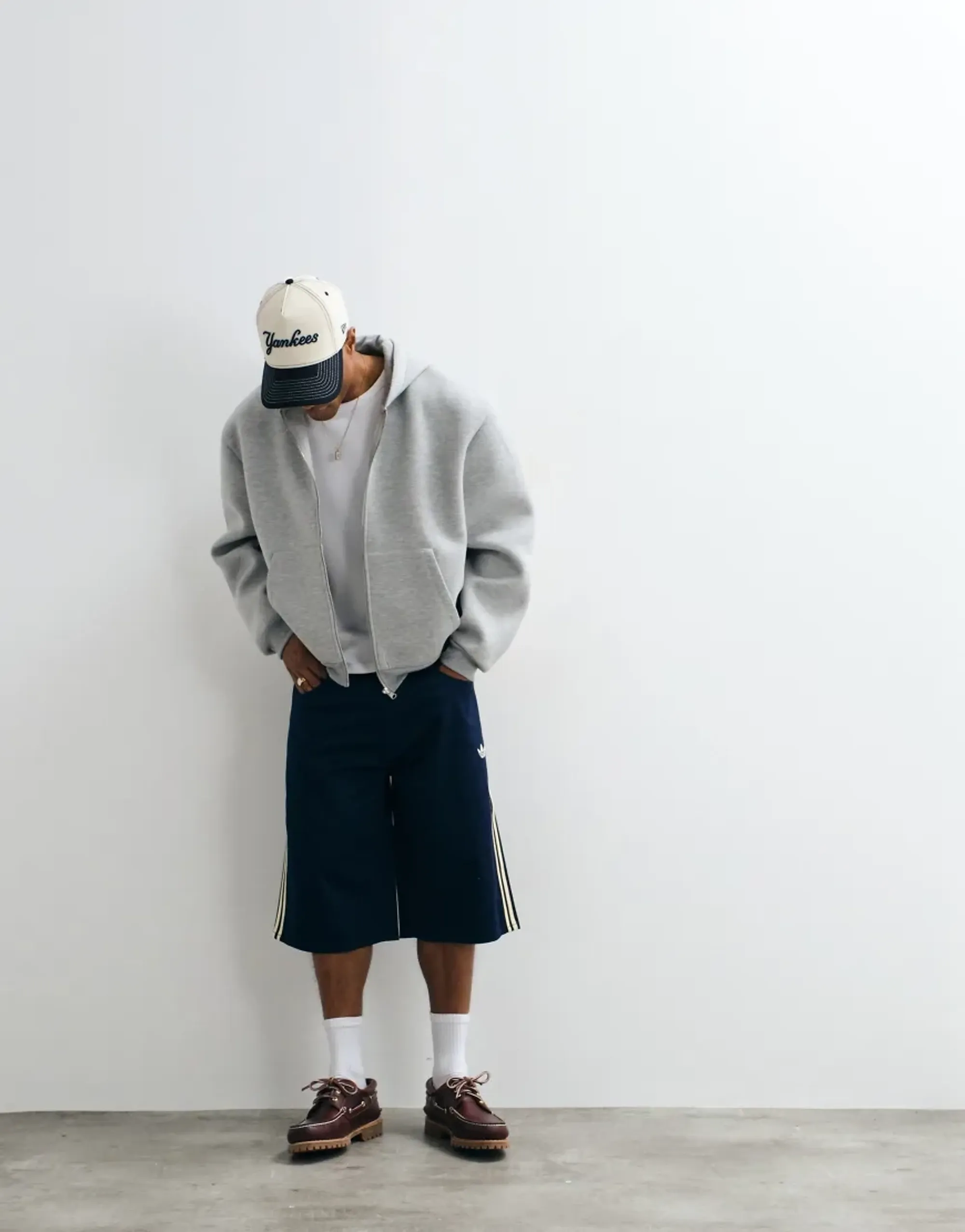 Adidas Originals Firebird Twill Denim Shorts