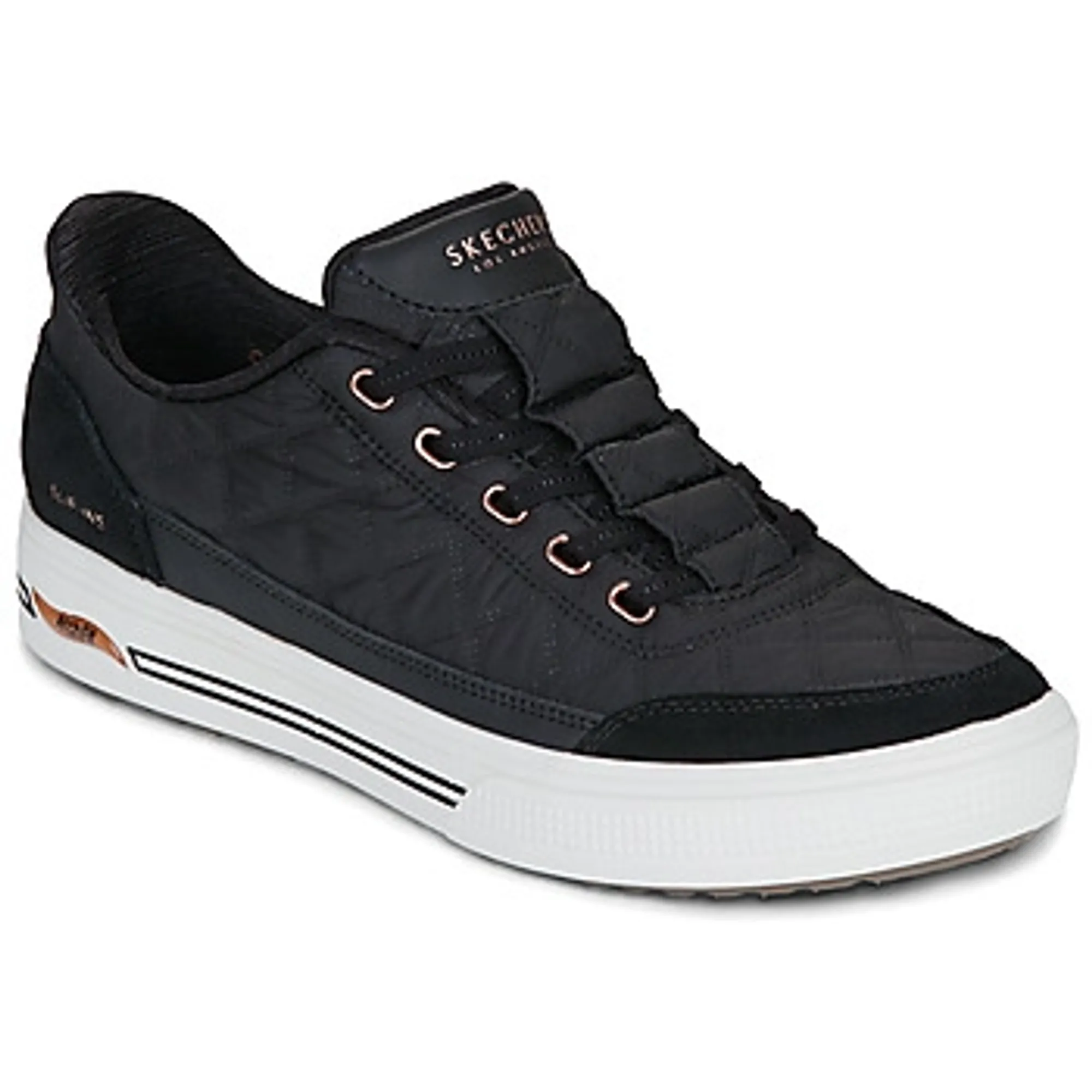 Skechers Women's Slip-ins: Arch Fit Arcade - Cosy Fit Cuddle Steps Sneaker in Black