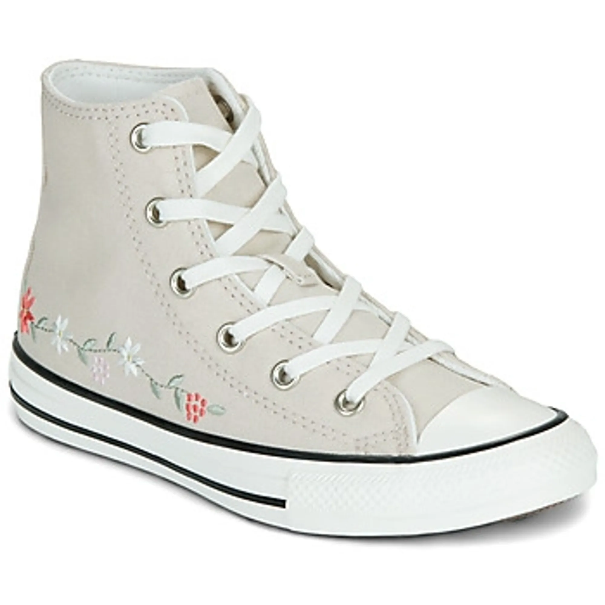 Converse Chuck Taylor All Star girls's Children's Shoes (High-top Trainers) in Grey