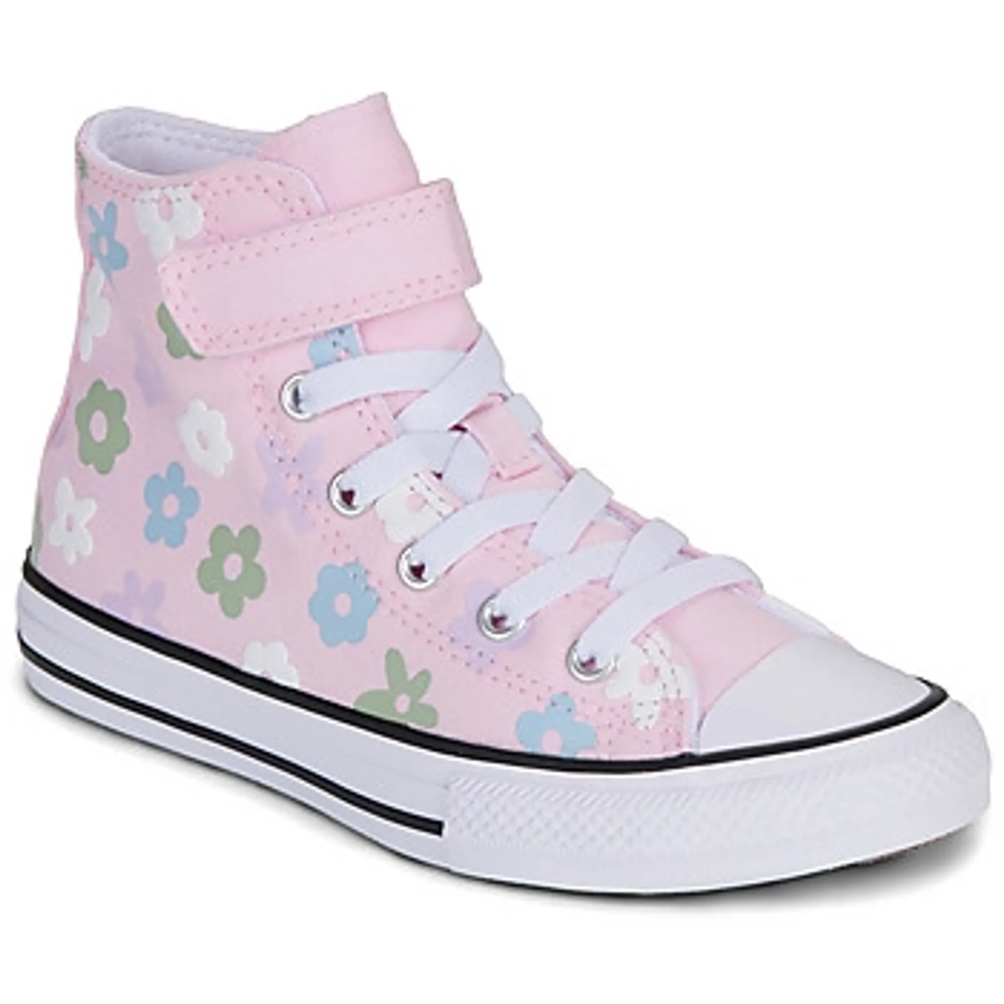 Converse Chuck Taylor All Star 1V girls's Children's Shoes (High-top Trainers) in Pink