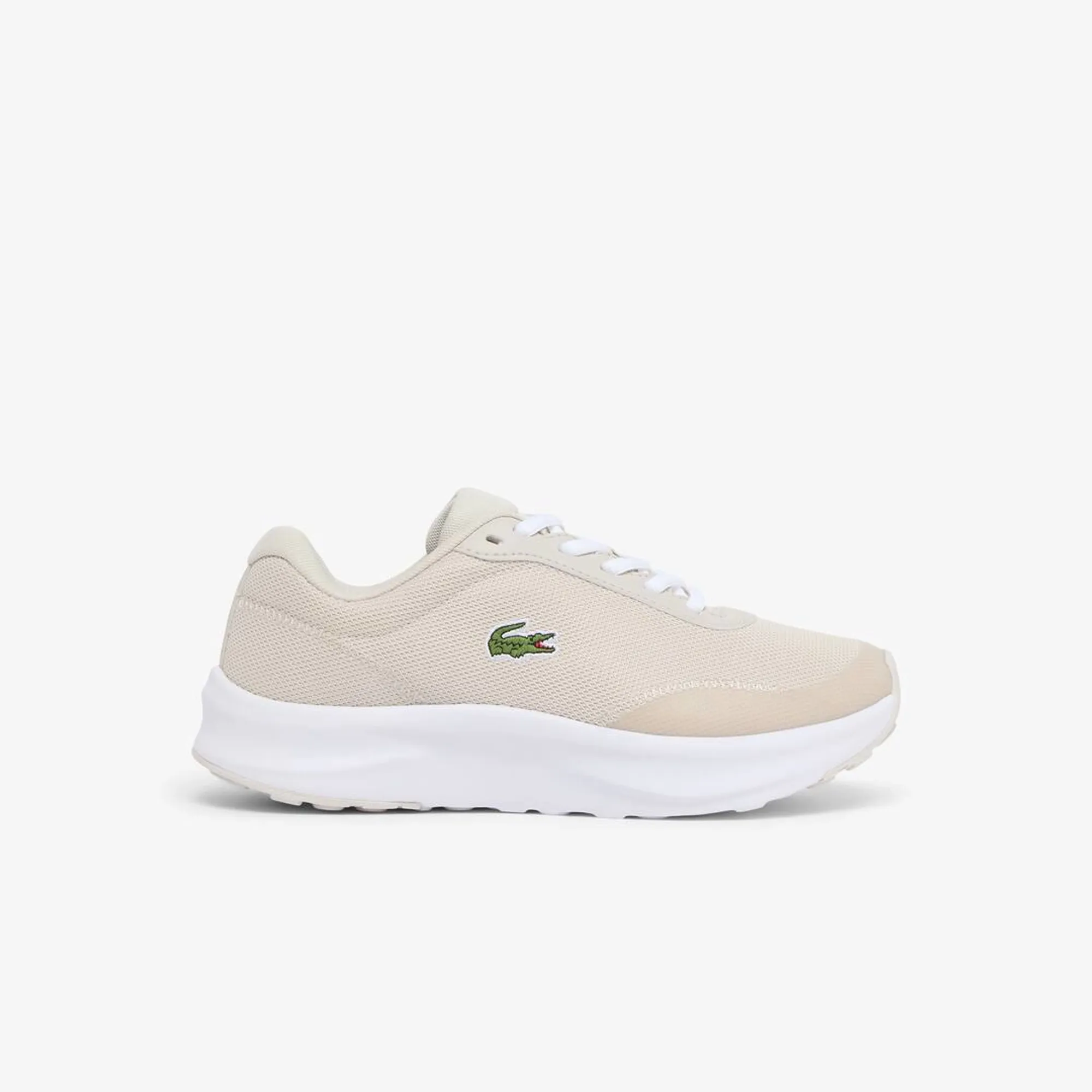 Lacoste Women's Neo Run Ace Sneakers - Off White & White