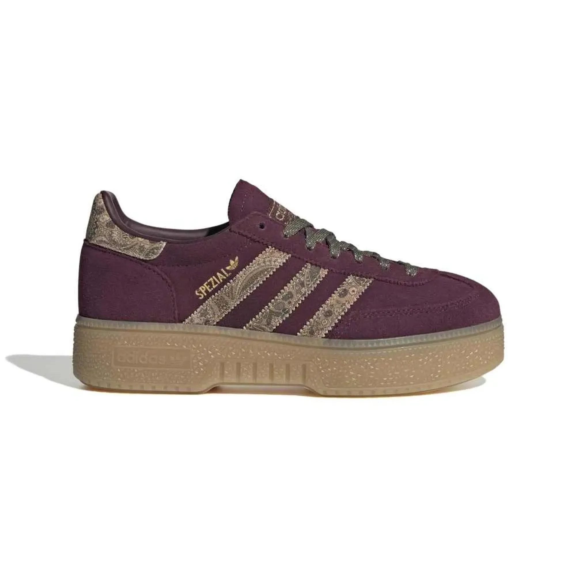 Sneakers Adidas X Liberty London Handball Spezial Bold Maroon/ Magic Beige/ Olive Strata Eur 36