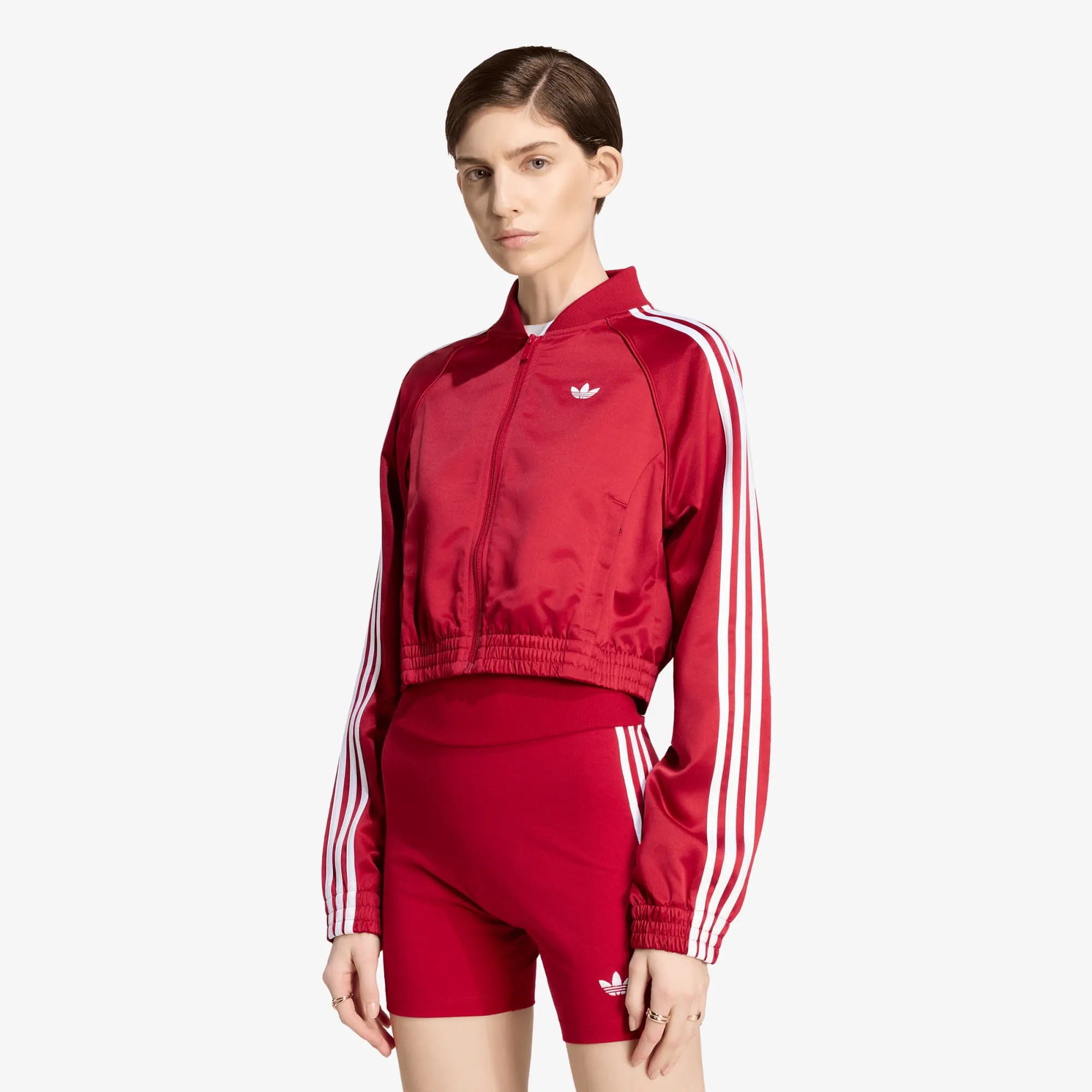 Jacket Adidas Satin Sst Jacket Team Victory Red/ White Xl