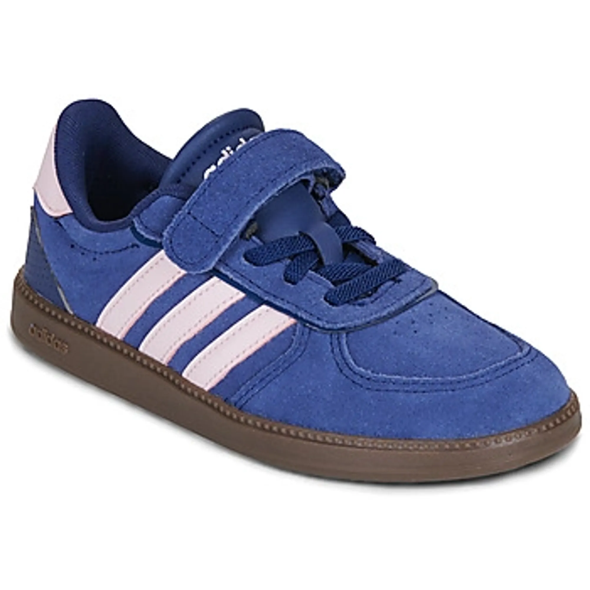 adidas  BREAKNET SLEEK EL C  girls's Children's Shoes (Trainers) in Marine