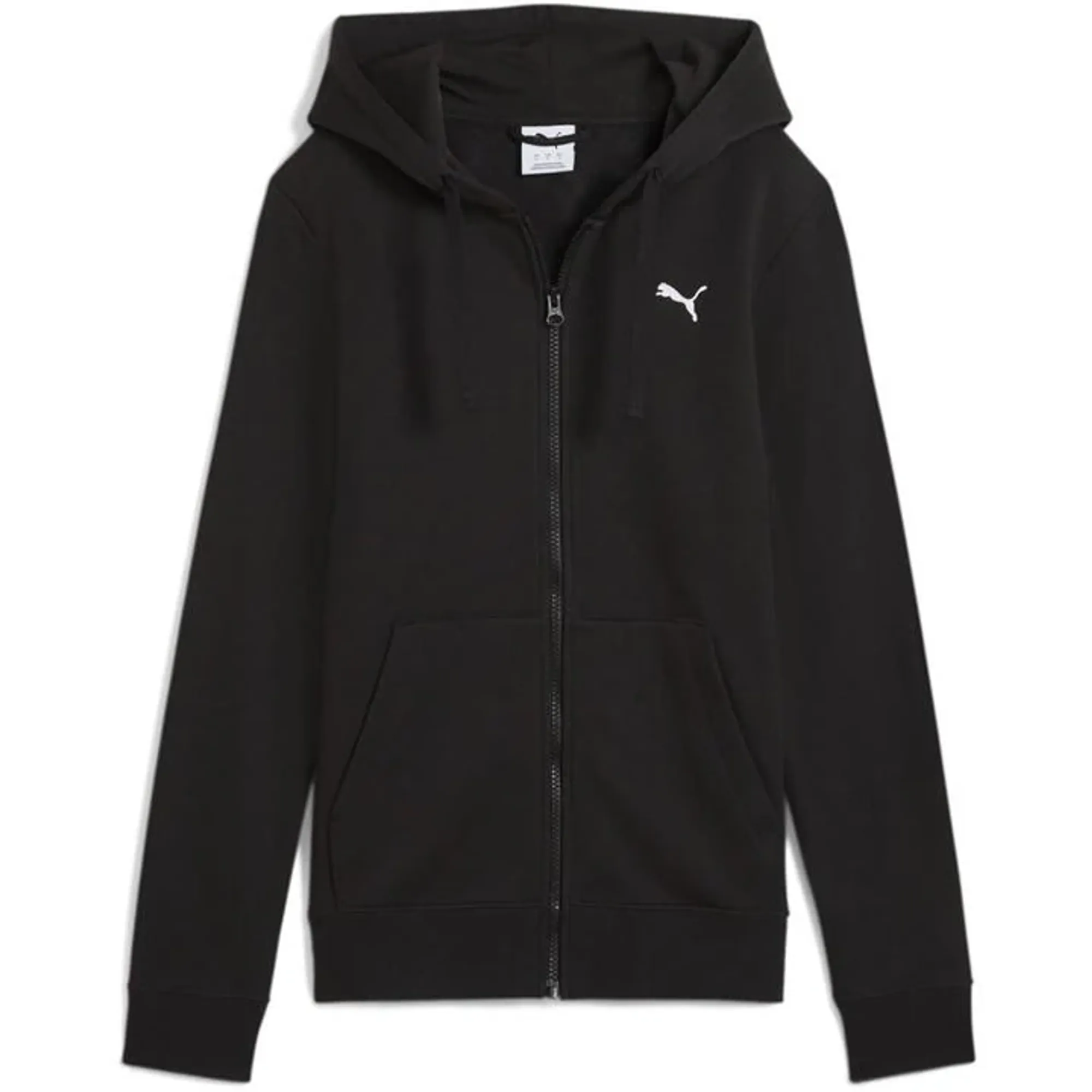 Puma Women's Single Cat Full-Zip Hoodie - Black