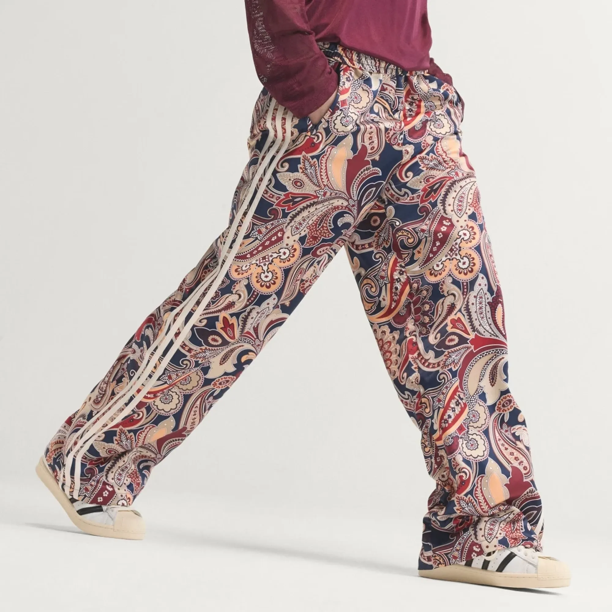 adidas ADIDAS LIBERTY LONDON FIREBIRD SATIN TRACKPANT
