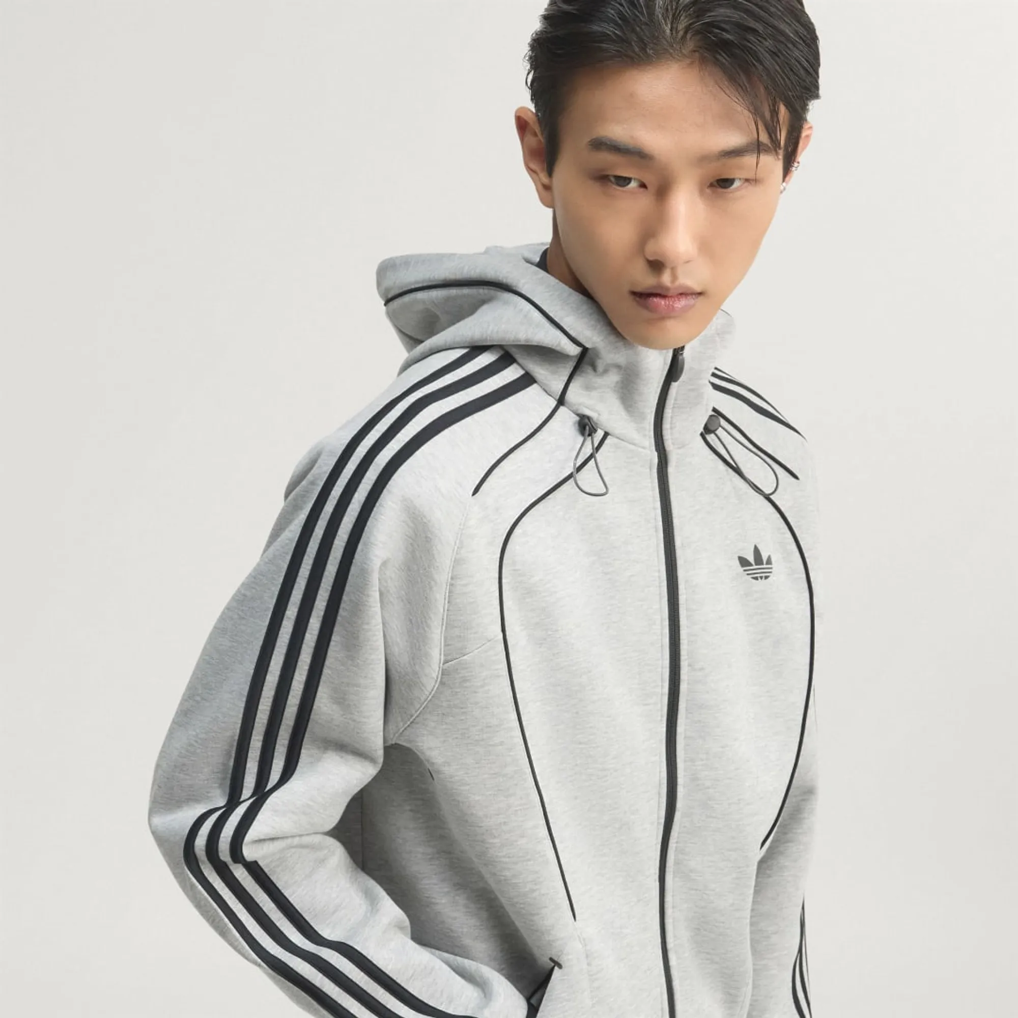 adidas SPACER TEAMGEIST 26 CUTLINE FULLZIP HOODIE