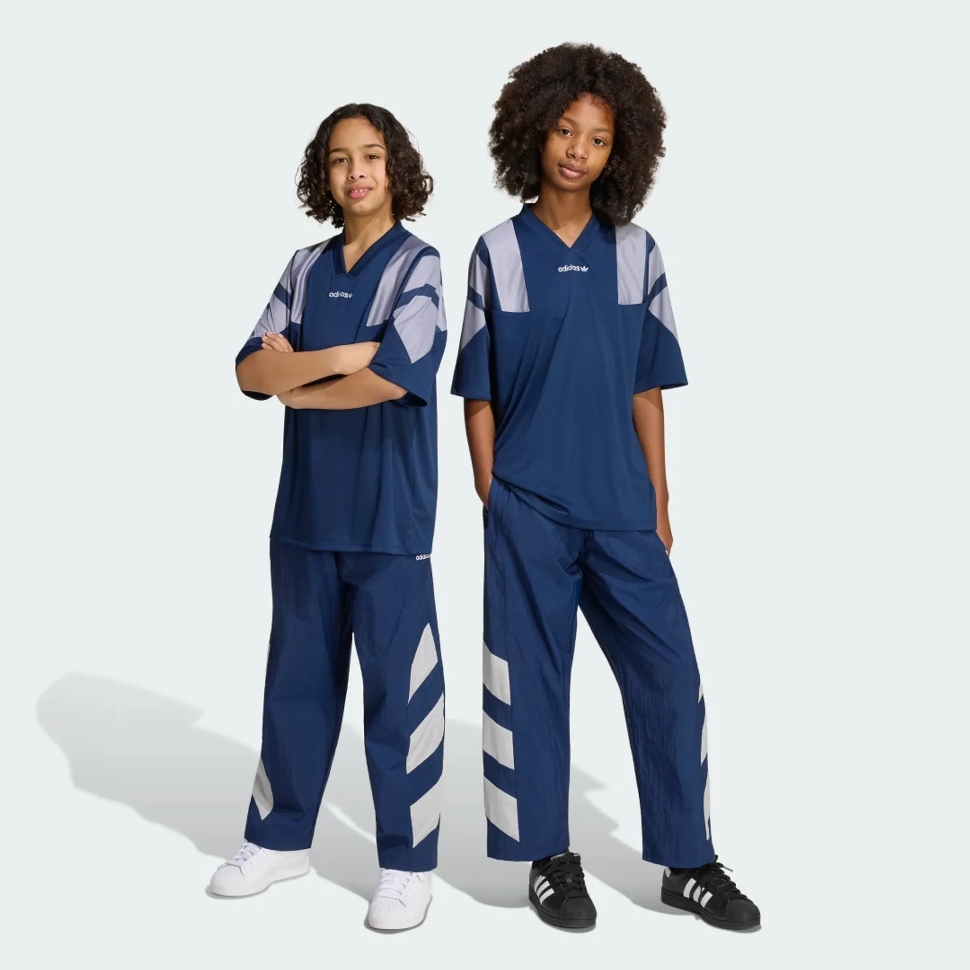 adidas OVERSIZED BLOCKED WOVEN TRACK Tracksuit Bottoms