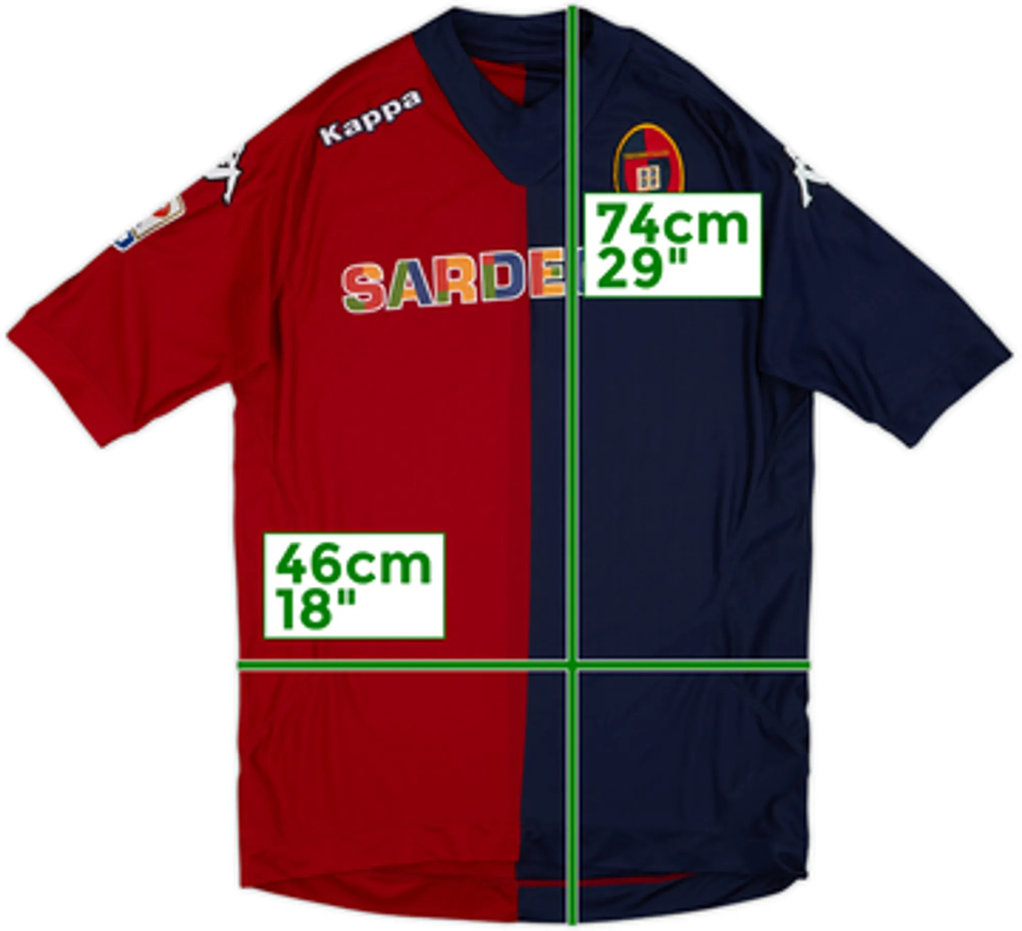 2011-12 Cagliari Home Shirt - 7/10 - (M)