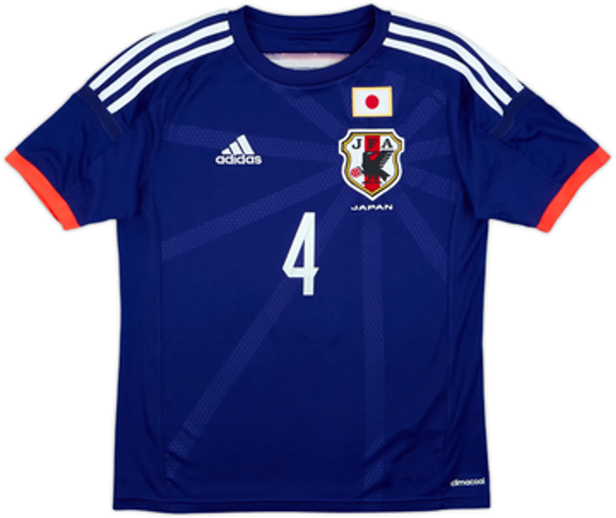 2013-15 Japan Home Shirt Honda #4 - 9/10 - (XL.Boys)