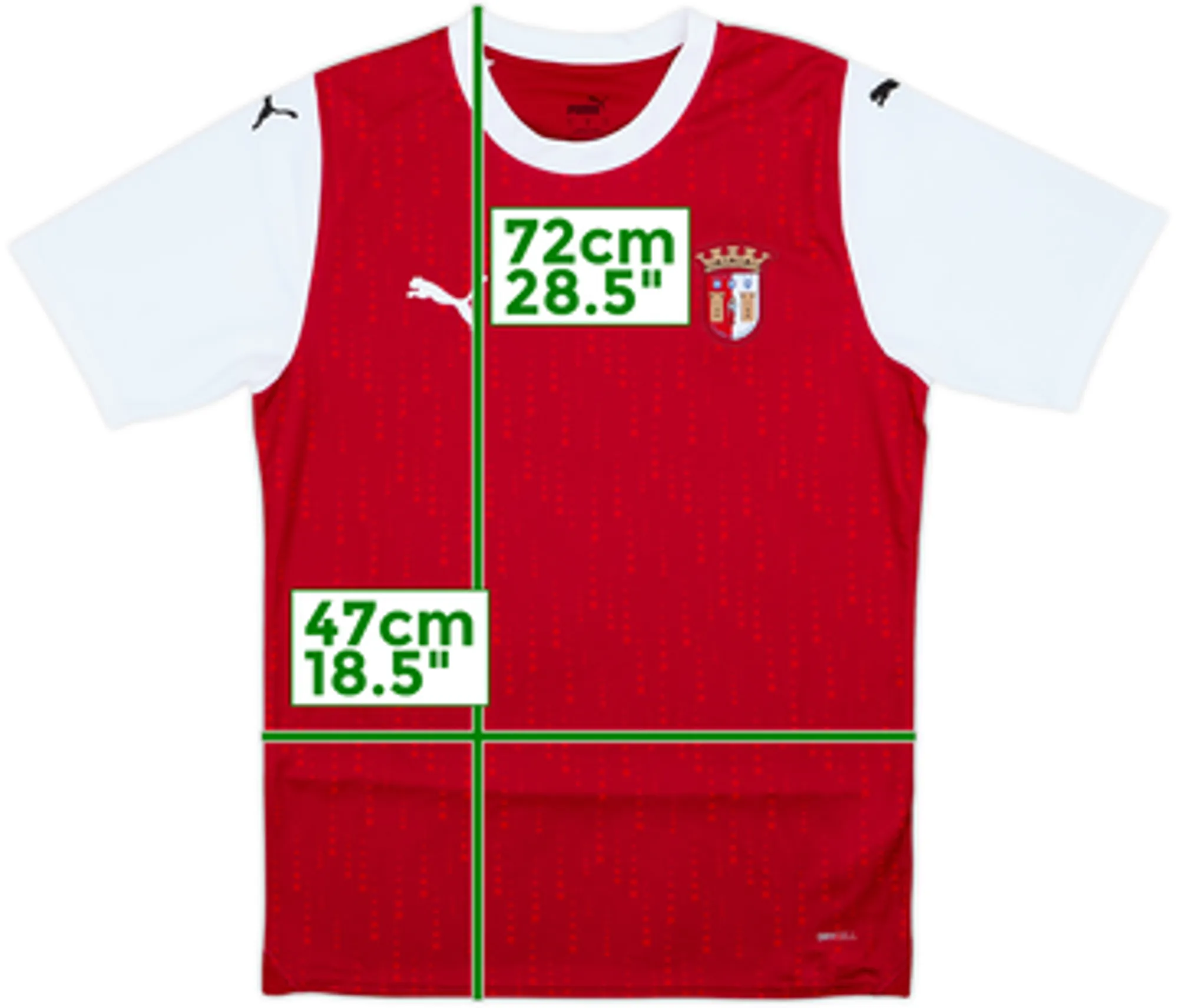 2023-24 Braga Home Shirt - 10/10 - (S)