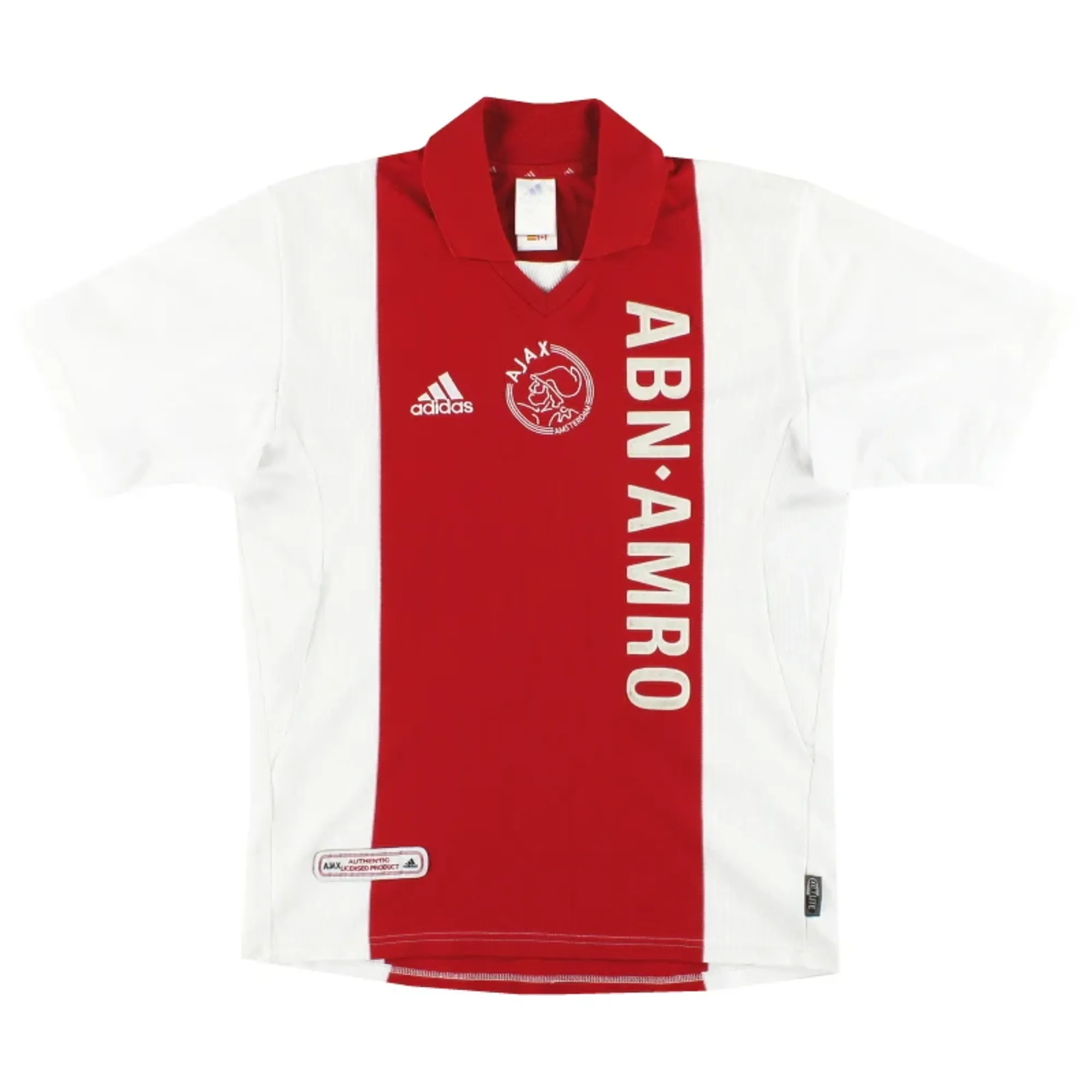 2001-02 Ajax adidas Home Shirt XL - Ajax / Excellent 