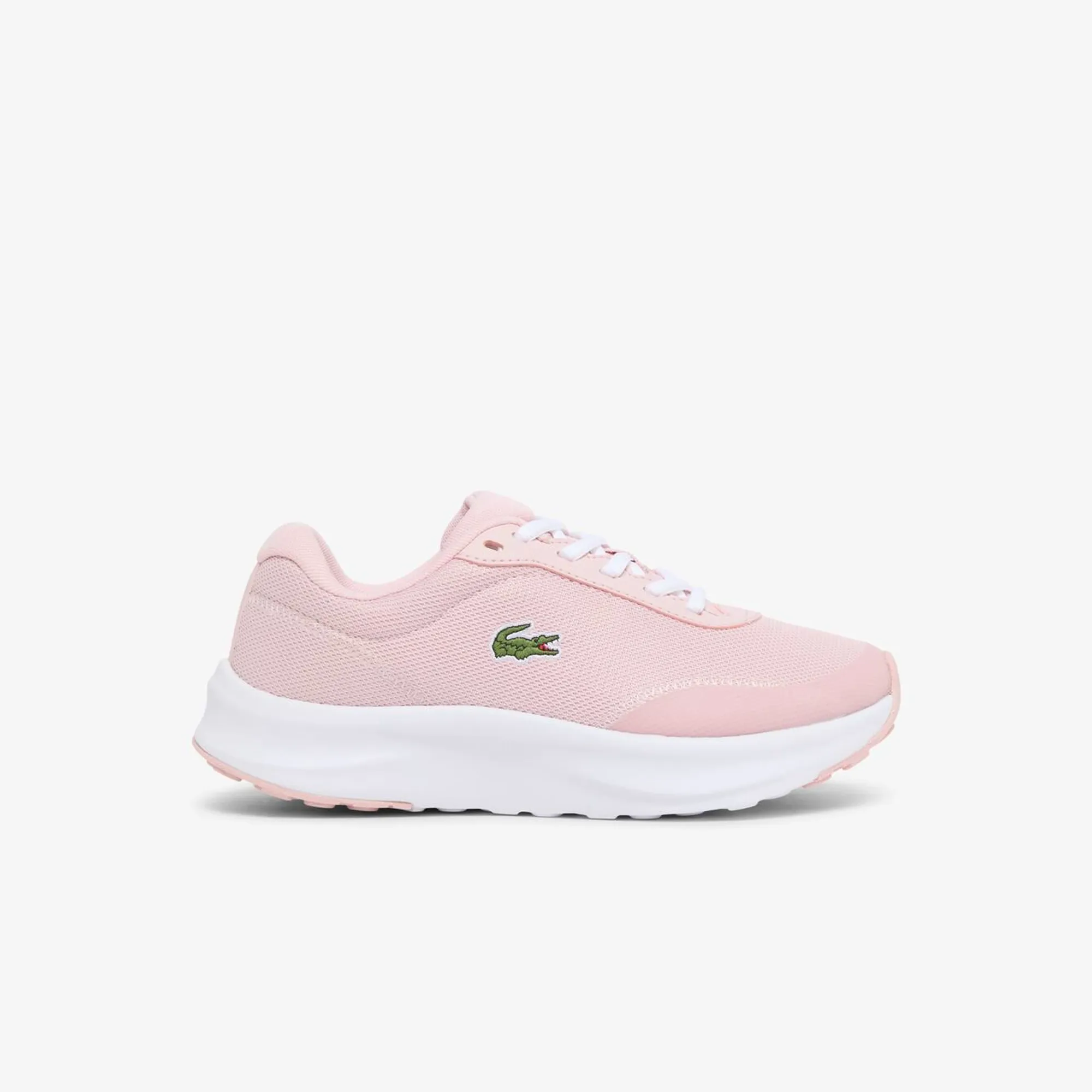 Lacoste Women's Neo Run Ace Sneakers - Light Pink & White
