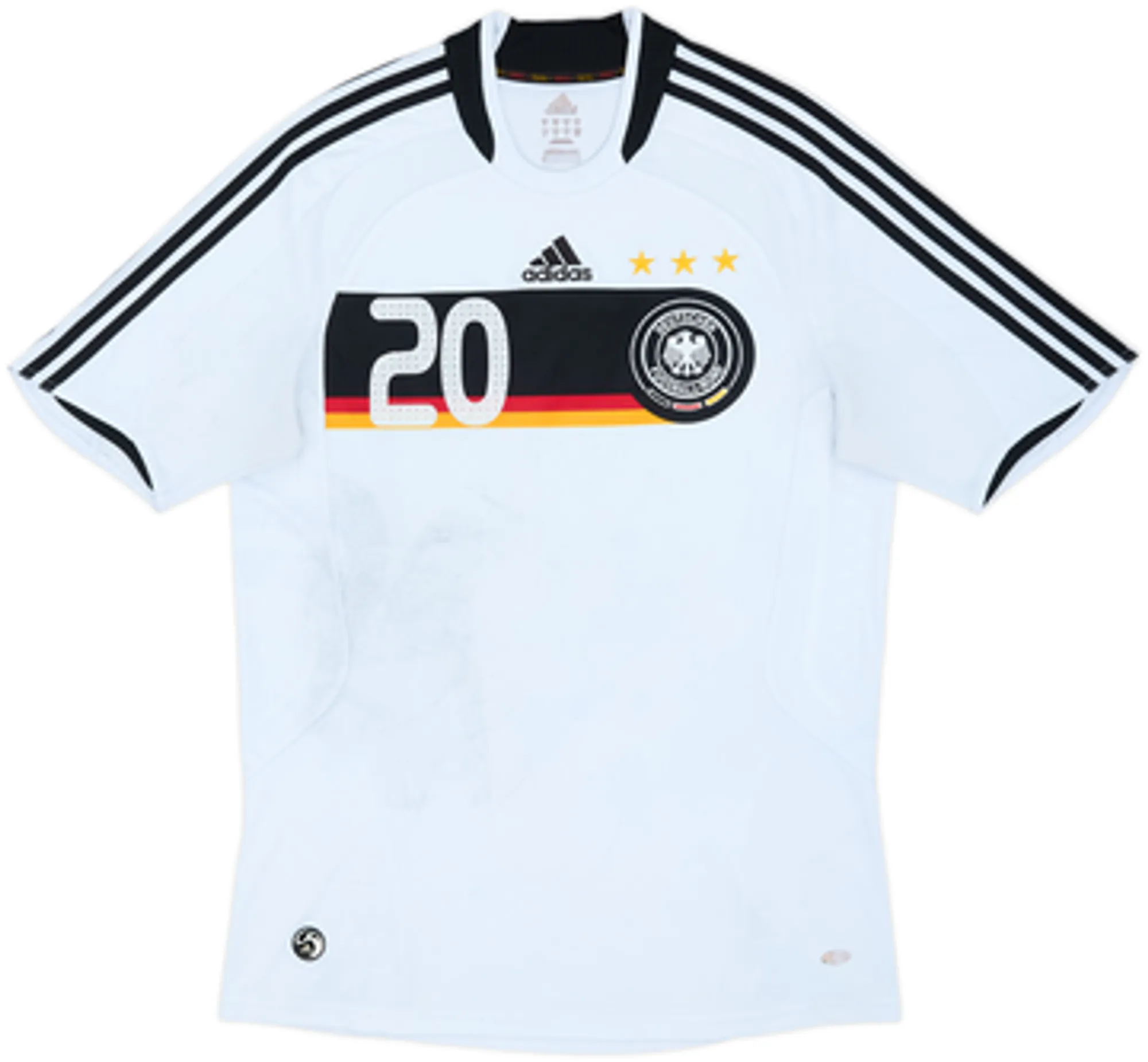 2008-09 Germany Home Shirt Podolski #20 - 3/10 - (M)