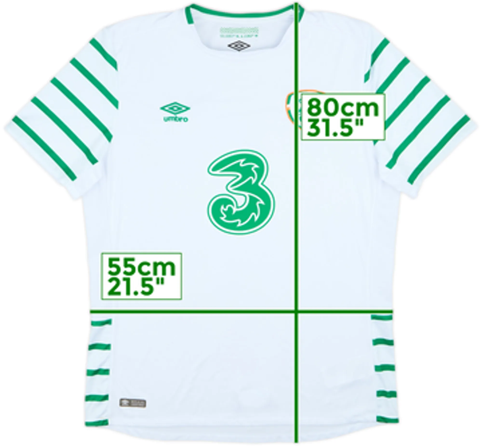 2016-17 Ireland Away Shirt - 9/10 - (XL)