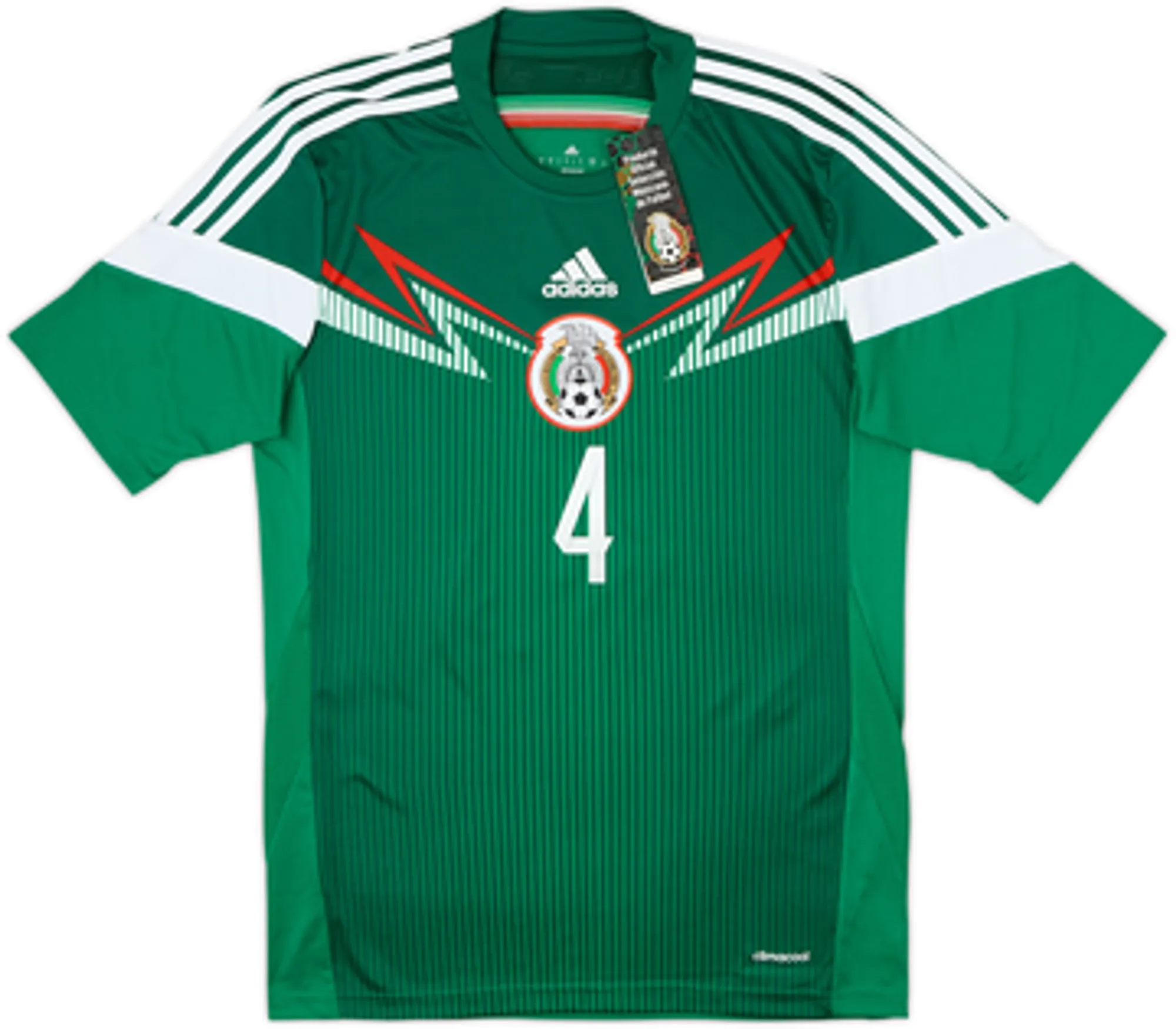 2014-15 Mexico Home Shirt R. Marquez #4 (S)