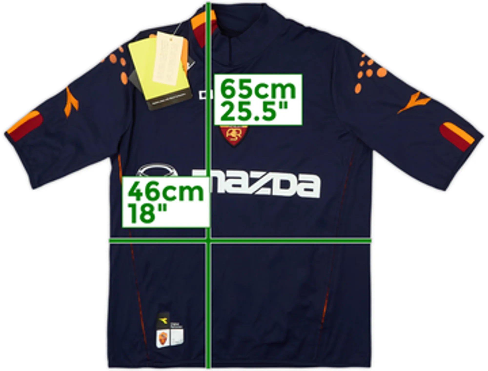 2003-04 Roma Fourth Shirt (S)