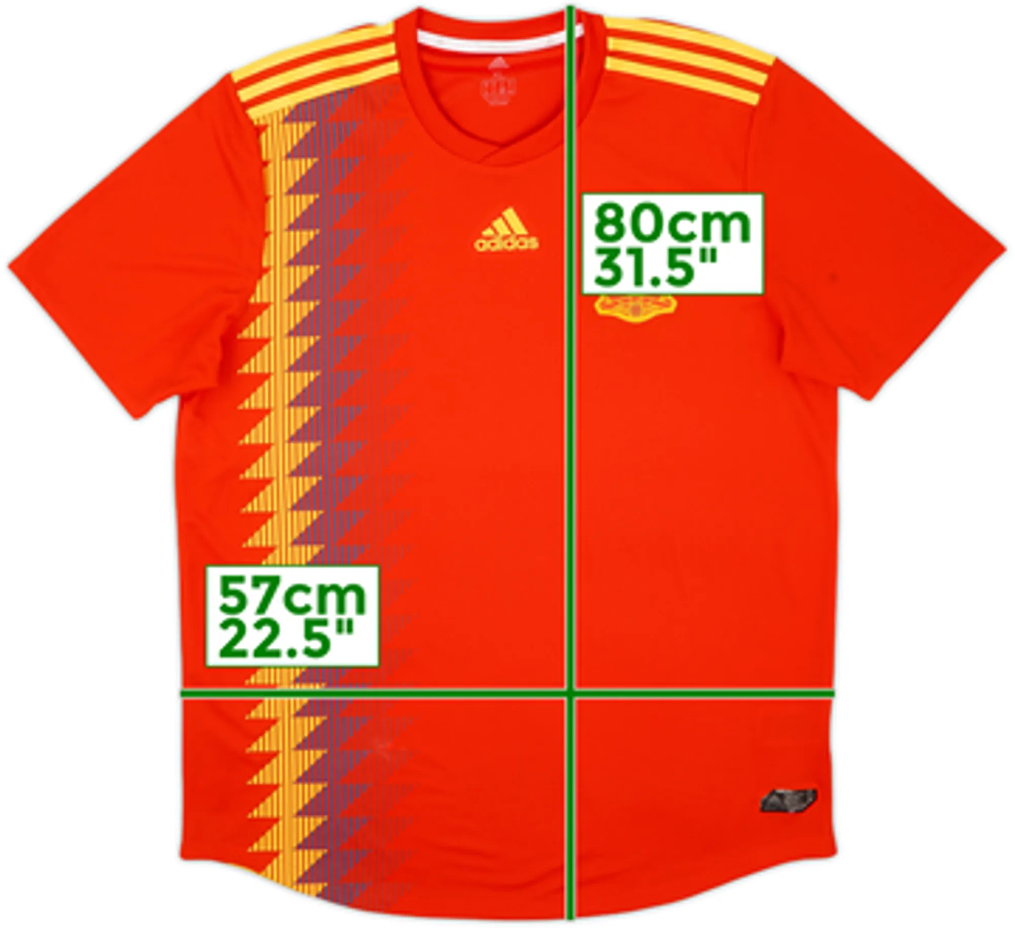 2018-19 Spain Authentic Home Shirt - 8/10 - (XL)