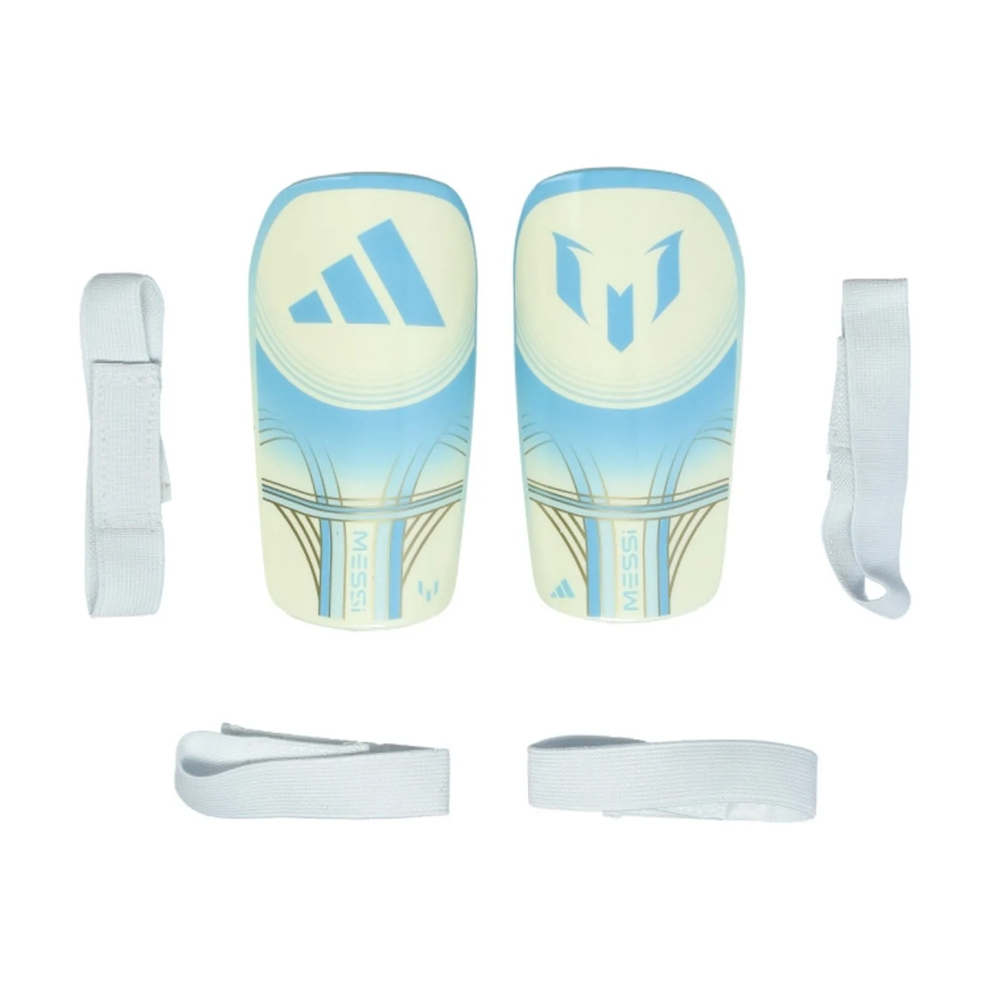 Adidas Shin Pads Messi Eu Club El Ultimo Tango - ['Blue', 'White']