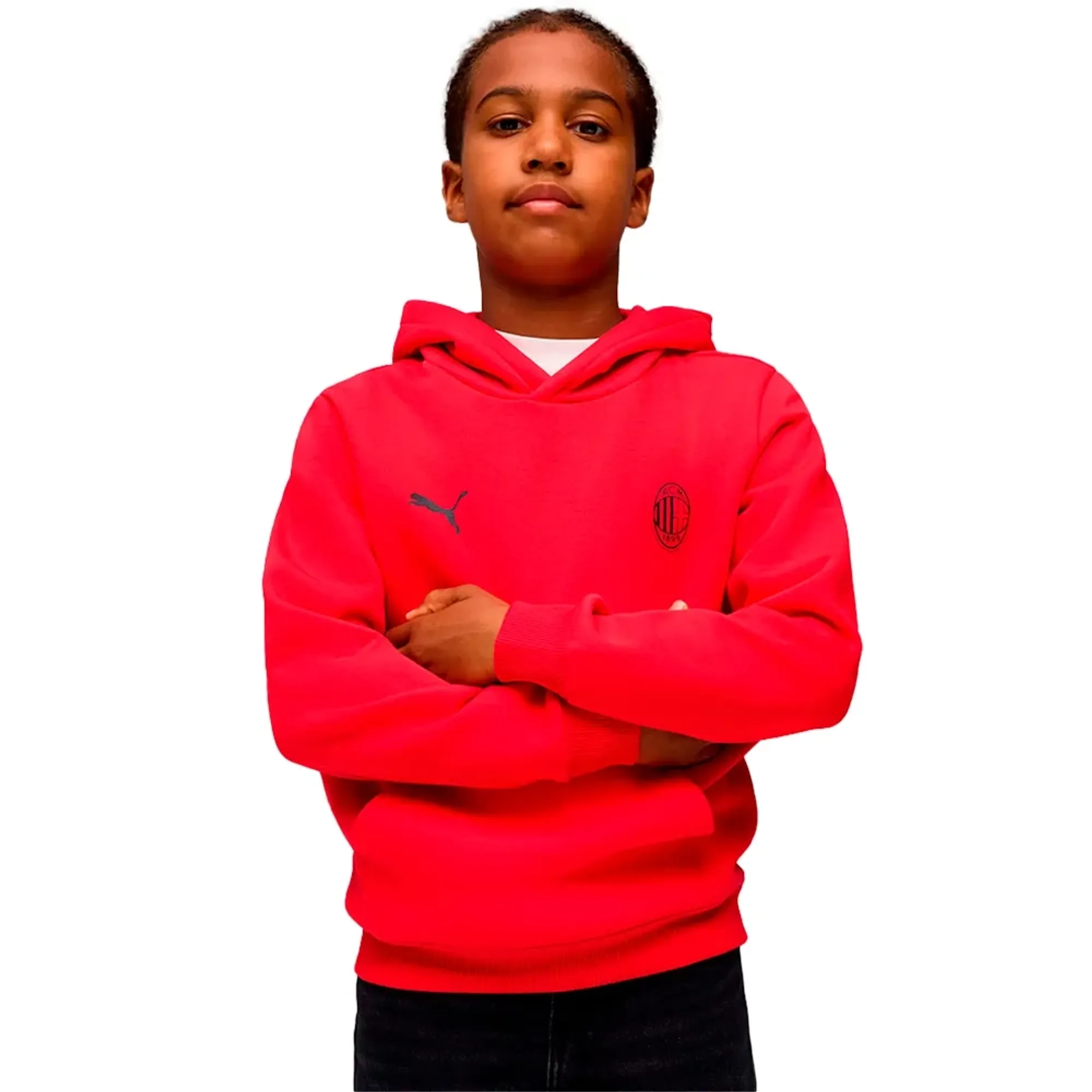 Puma Ac Milan Essential Jr Hoodie