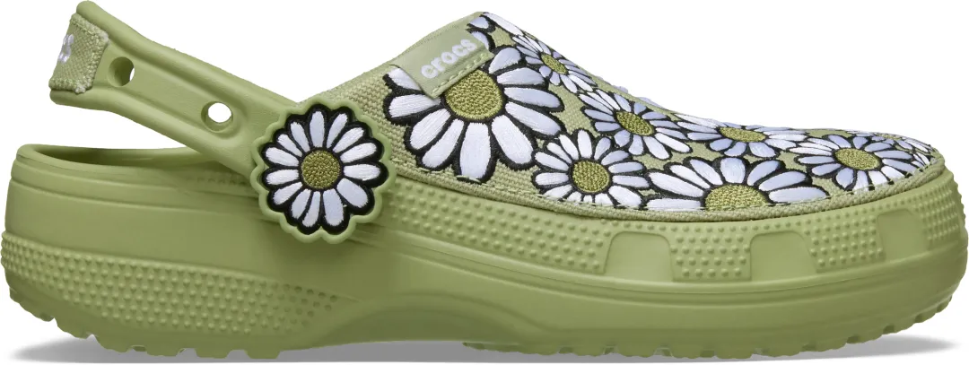 Crocs | Unisex | Crafted Daisy | Clogs | Tac Green | W4/M3