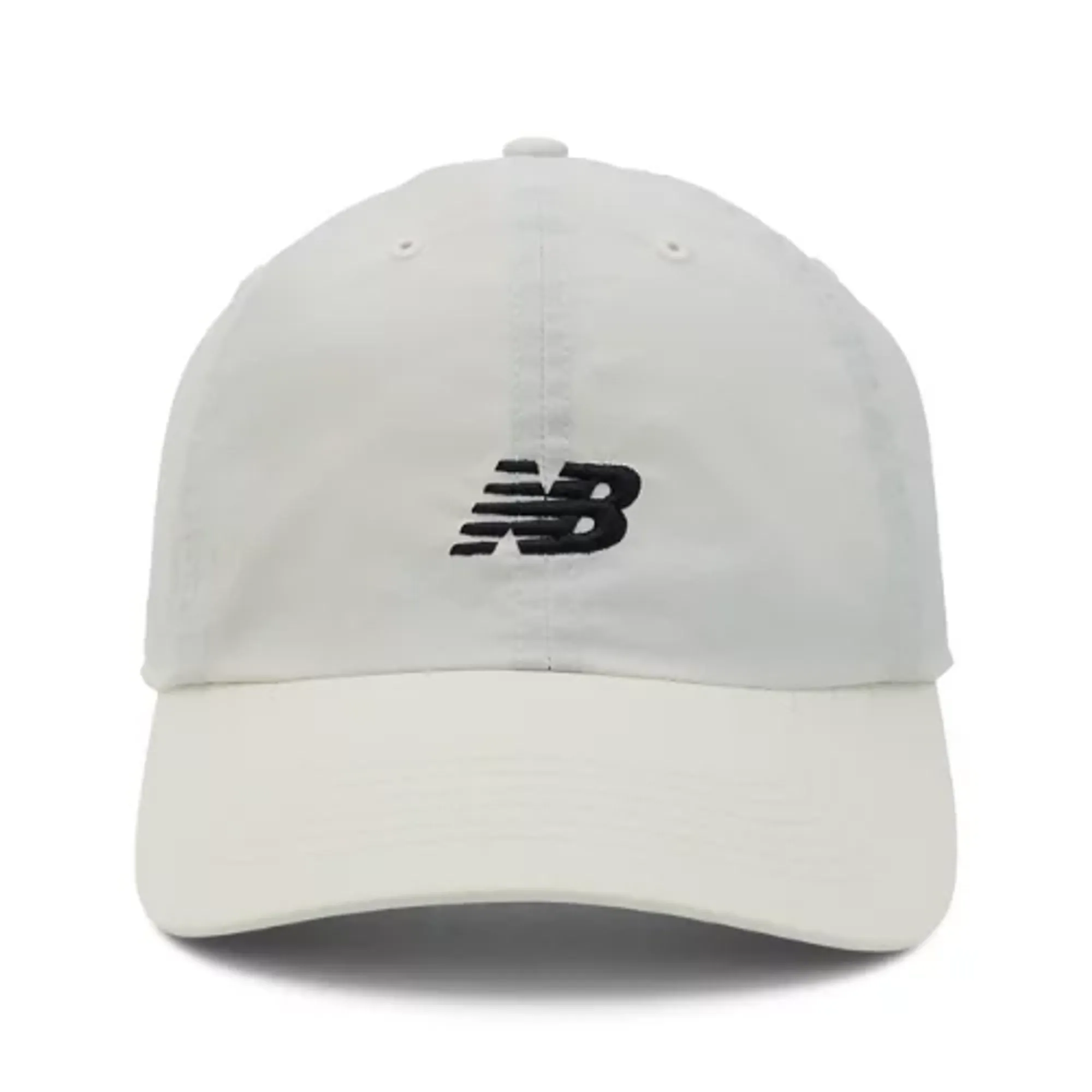 New Balance Unisex '47 Clean Up Run Hat in Beige/Black Nylon